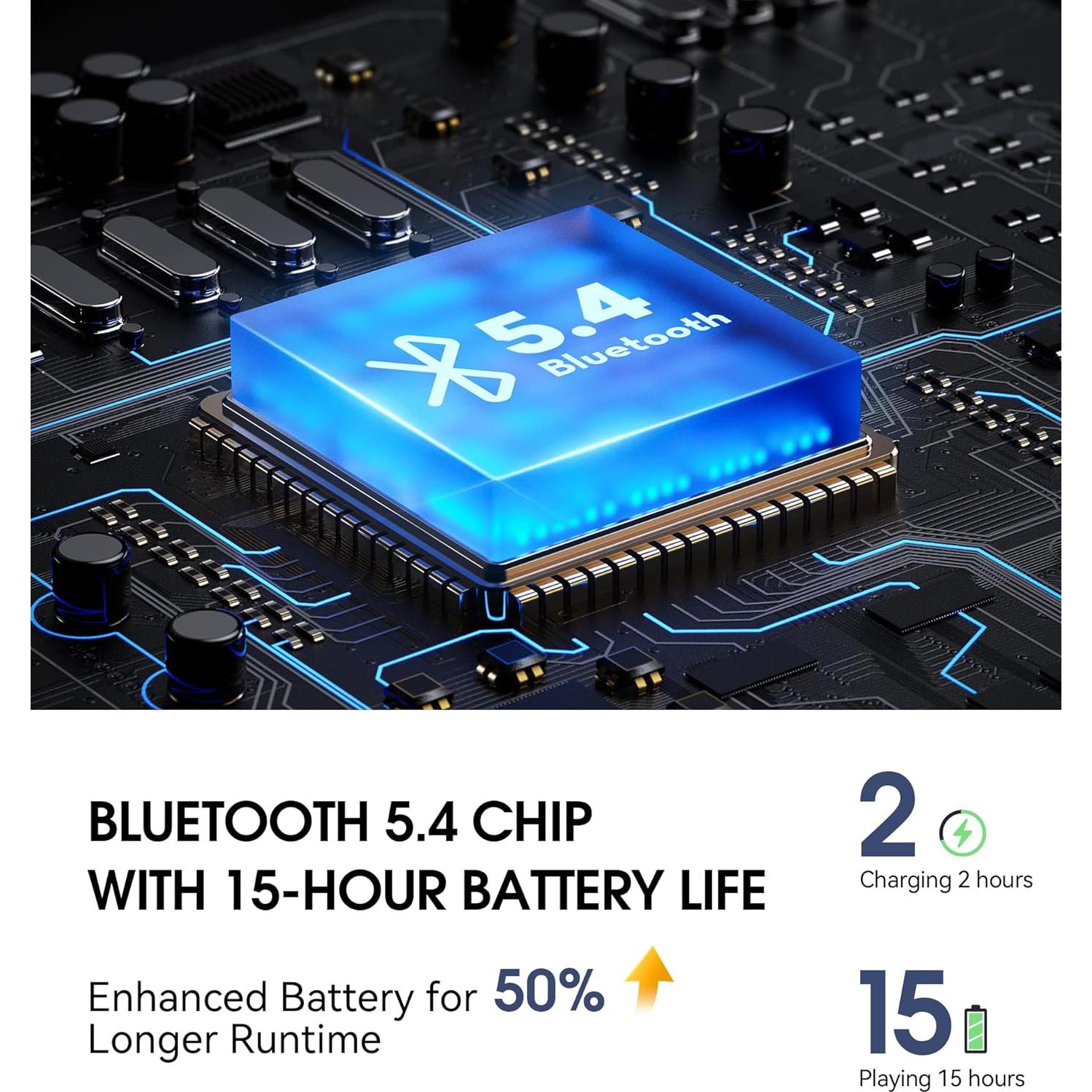 MUSICOZY Máscara de Sueño Bluetooth de Seda Morera con Sonido HD