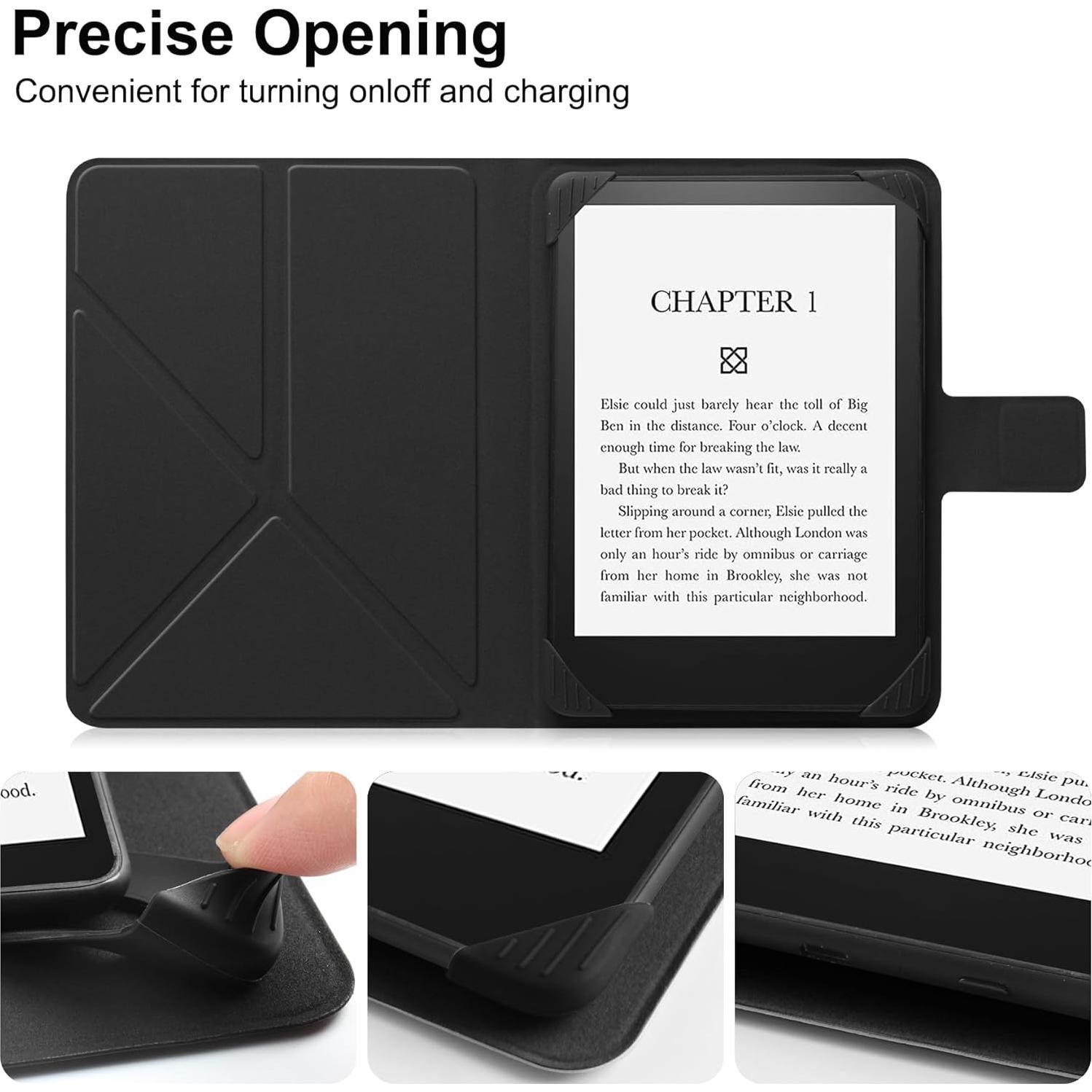 Funda Universal para E-Readers 6.8" y 7" HGWALP Negra