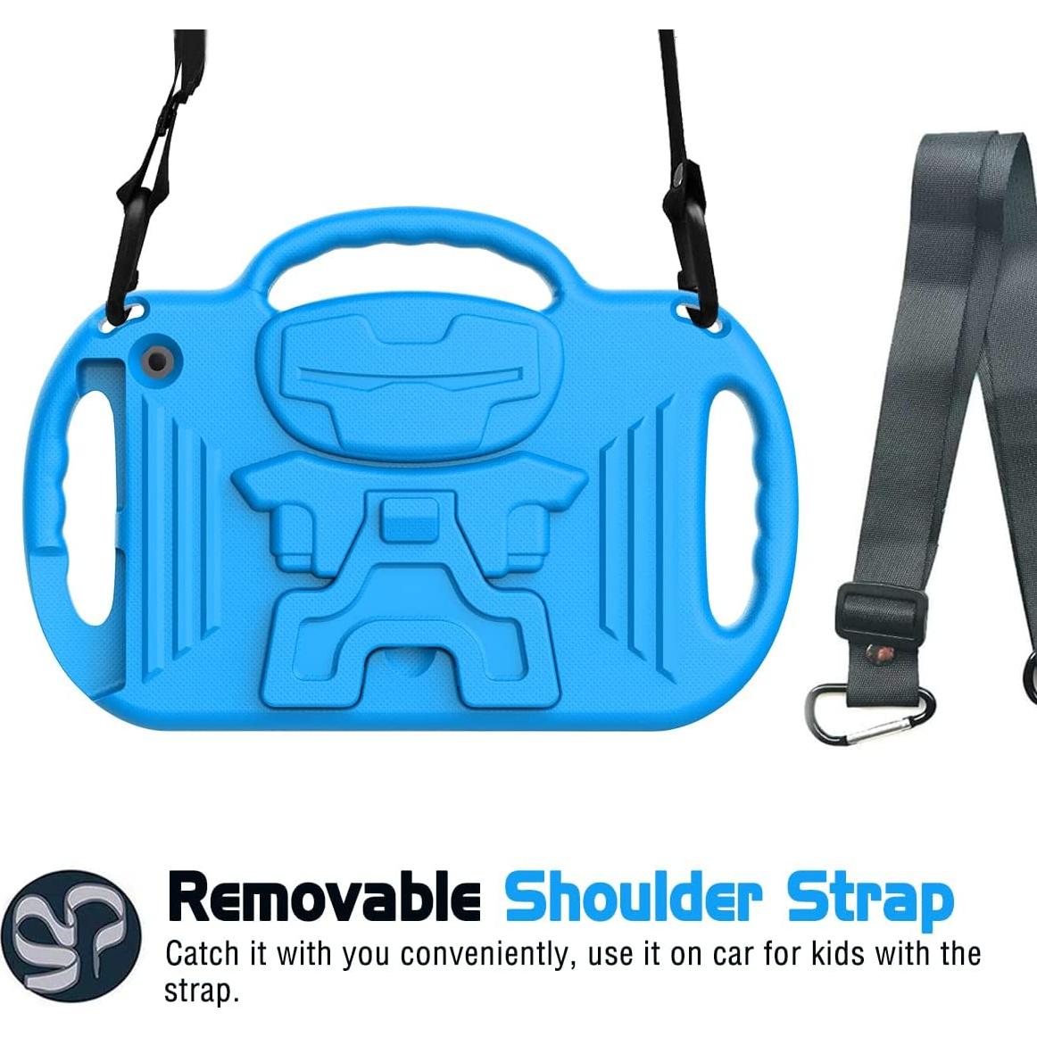 Funda para Niños AVAWO Fire HD 10/10 Plus 2023 Azul