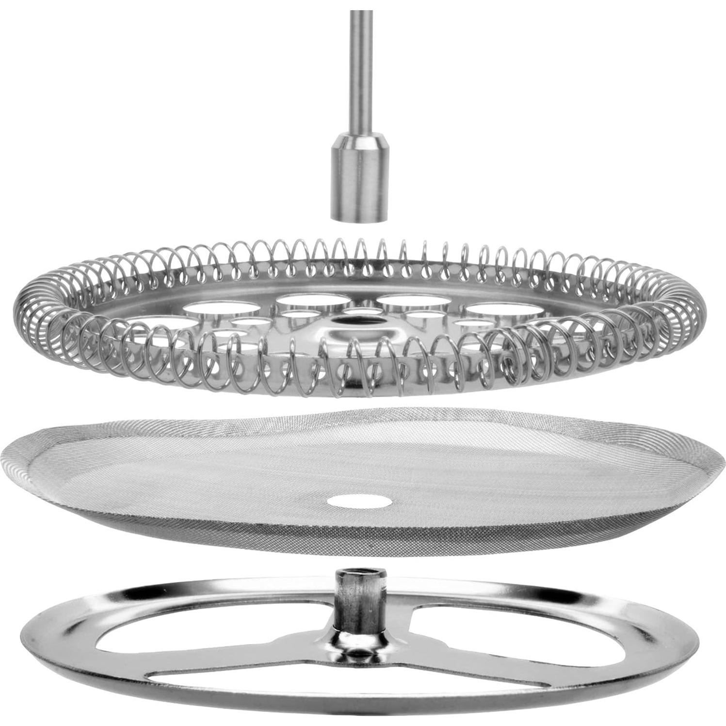 Prensa Francesa Ovente 27oz Vidrio Borosilicato Negro