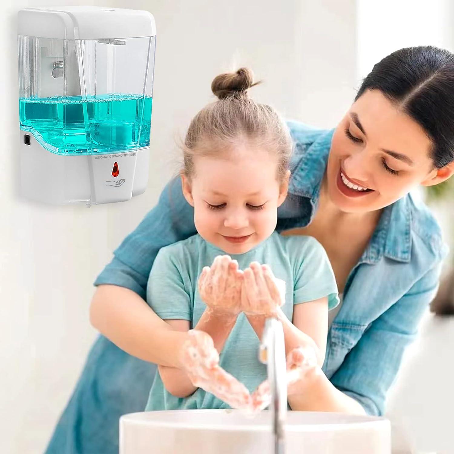 Dispensador Automático de Jabón y Desinfectante Jewaytec 700ml