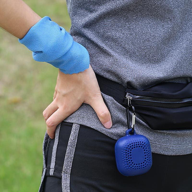 Toalla de Secado Rápido AKOAK 40x40 cm Microfibra Azul