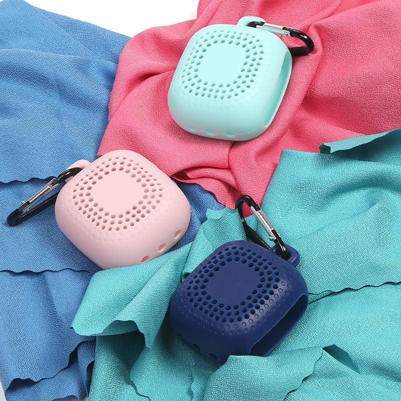 Toalla de Secado Rápido AKOAK 40x40 cm Microfibra Azul