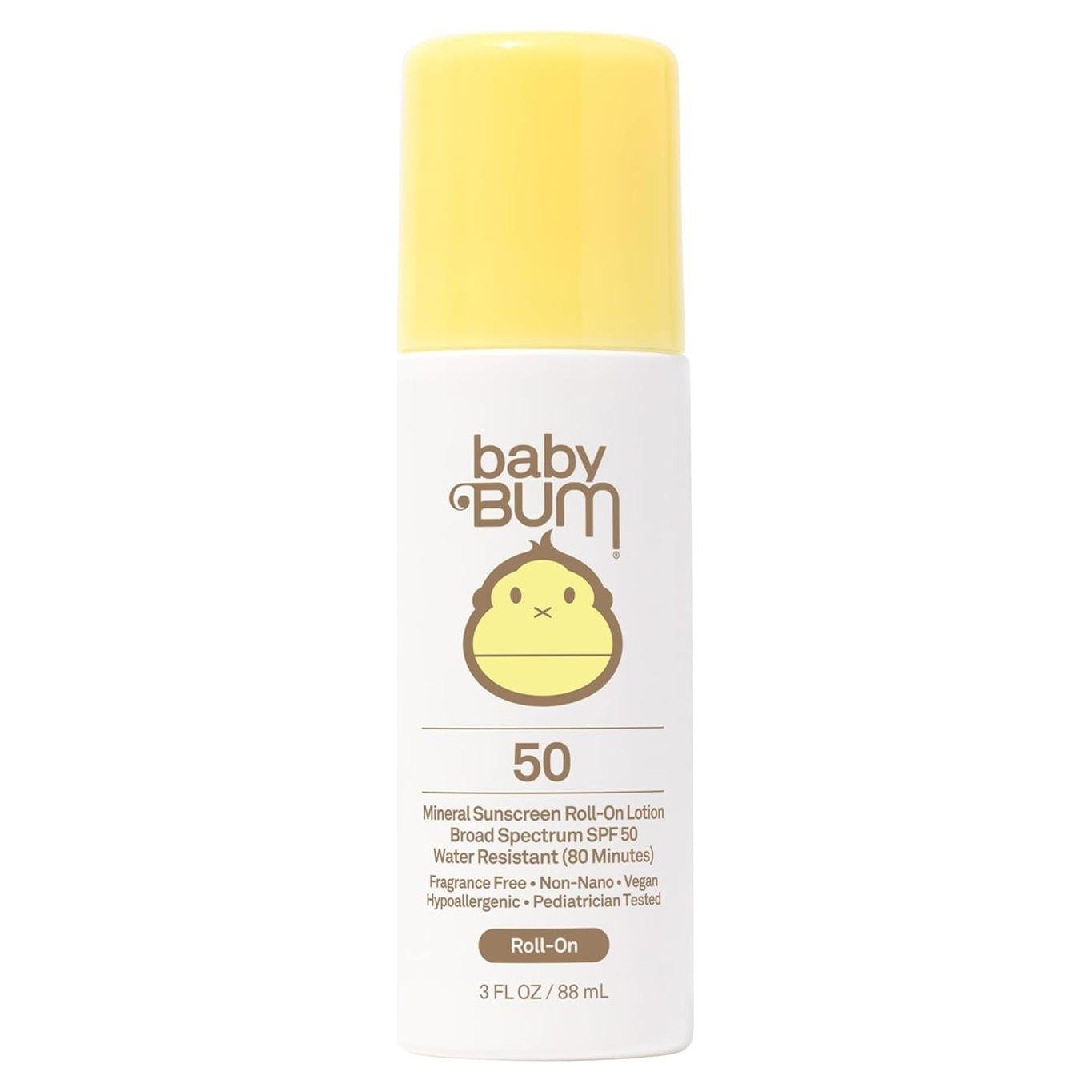 Protector Solar Mineral Baby Bum SPF 50 Sun Bum - 85 ml
