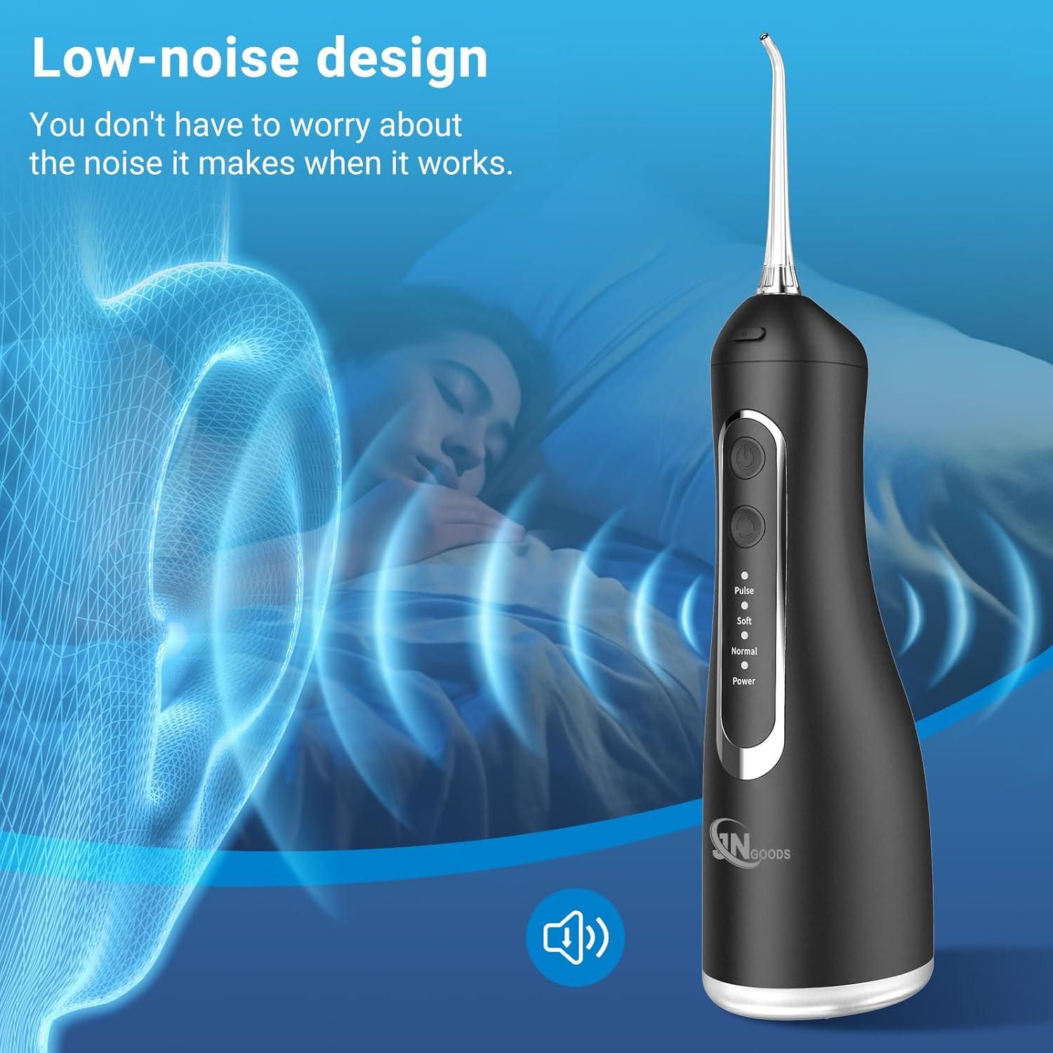 Irrigador Oral Inalámbrico JNGOODS M159 Pro 300ml IPX7 4 Modos