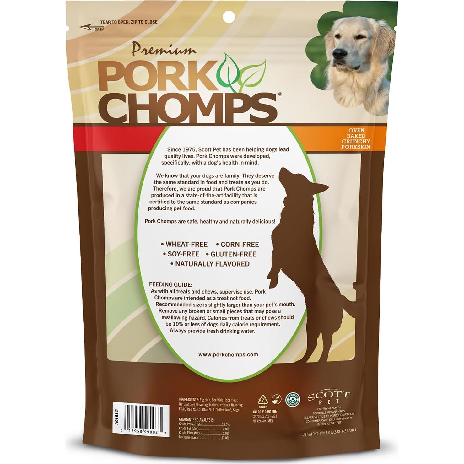 Palitos Munchy Pork Chomps 100 Unidades 5 Pulgadas Sabores Variados