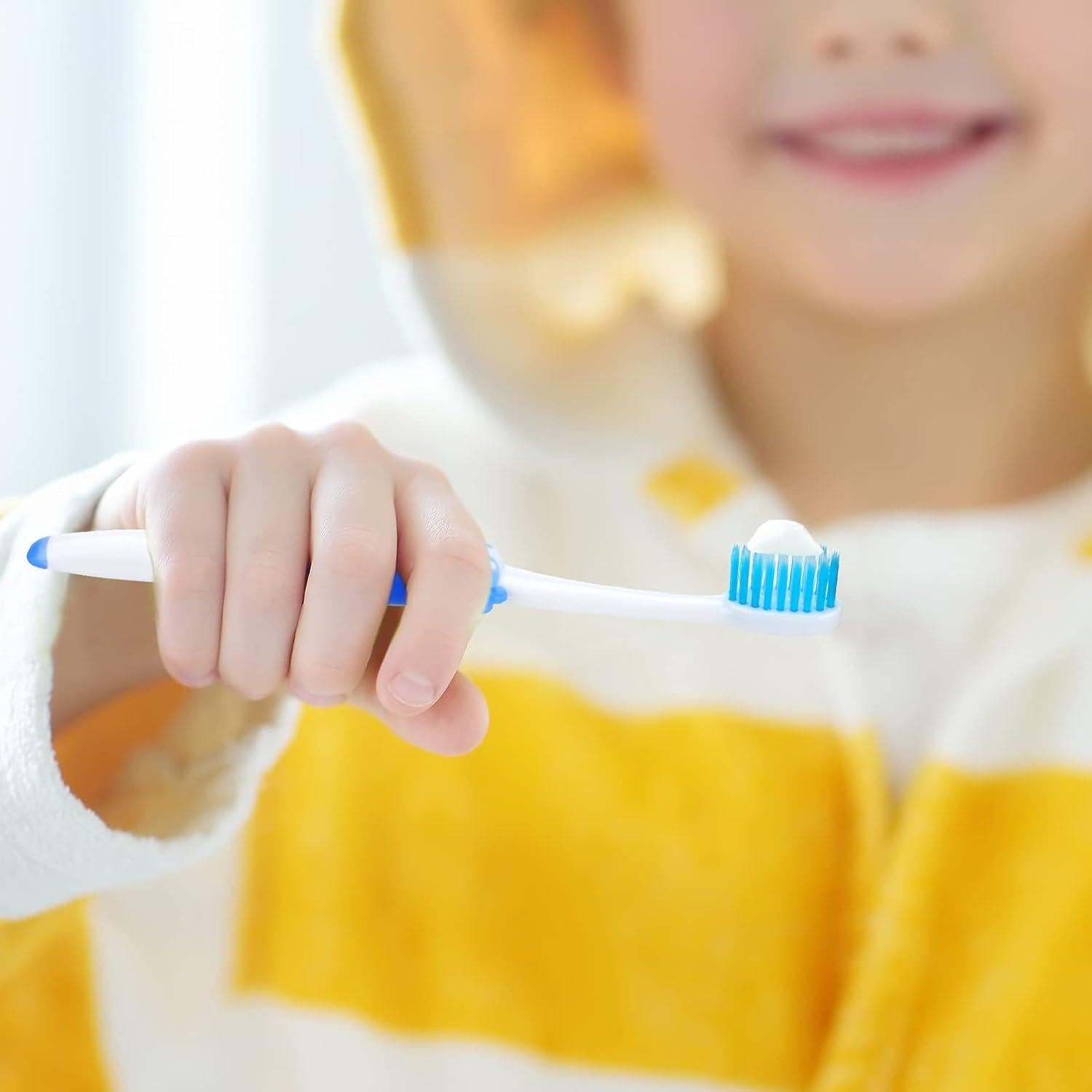 Cepillos de Dientes para Niños Bokon 100 Pcs Suaves Panda