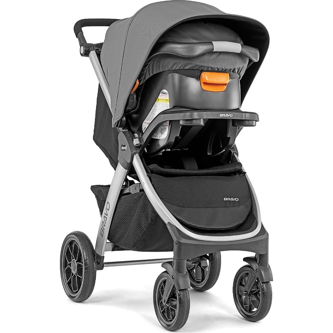 Cochecito Chicco Bravo 3 en 1 con Asiento Auto KeyFit 30