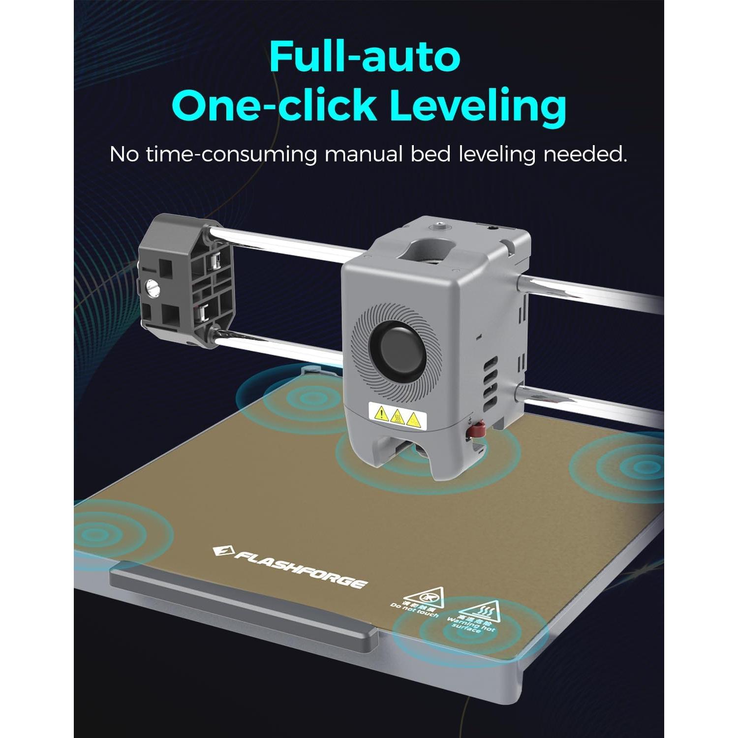 Impresora 3D FLASHFORGE Adventurer 5M 220x220x220mm Alta Velocidad