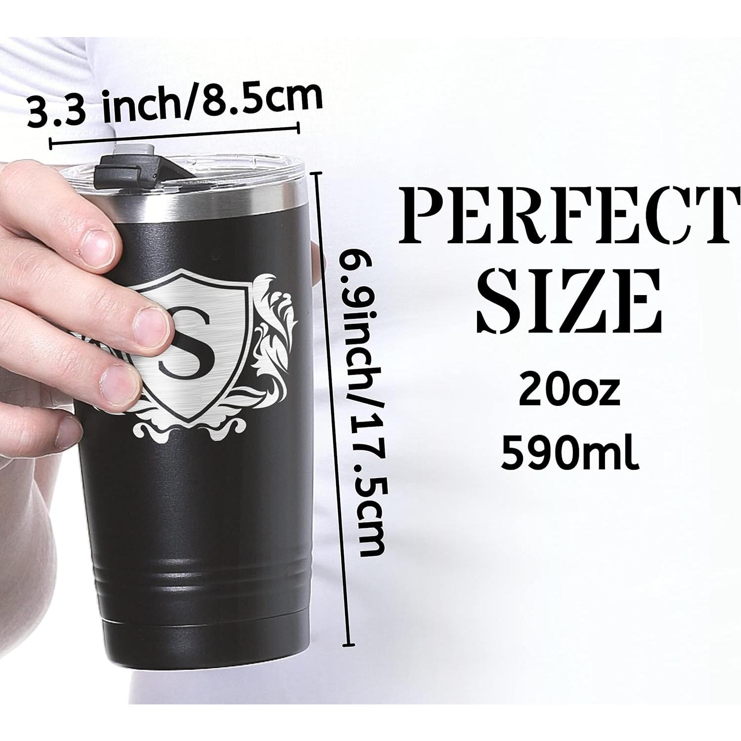 Taza de Viaje Personalizada Onebttl 590ml con Inicial H