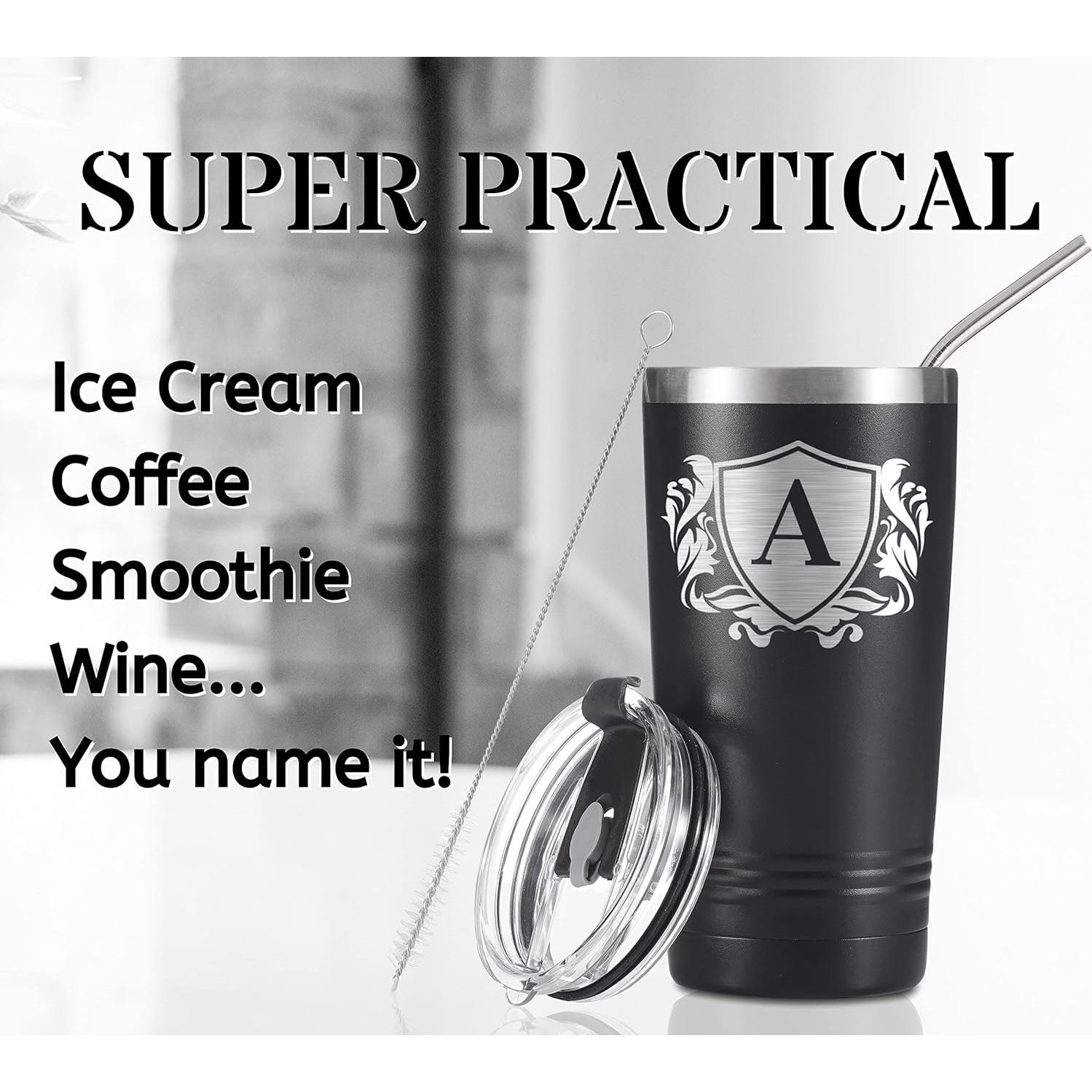 Taza de Viaje Personalizada Onebttl 590ml con Inicial H