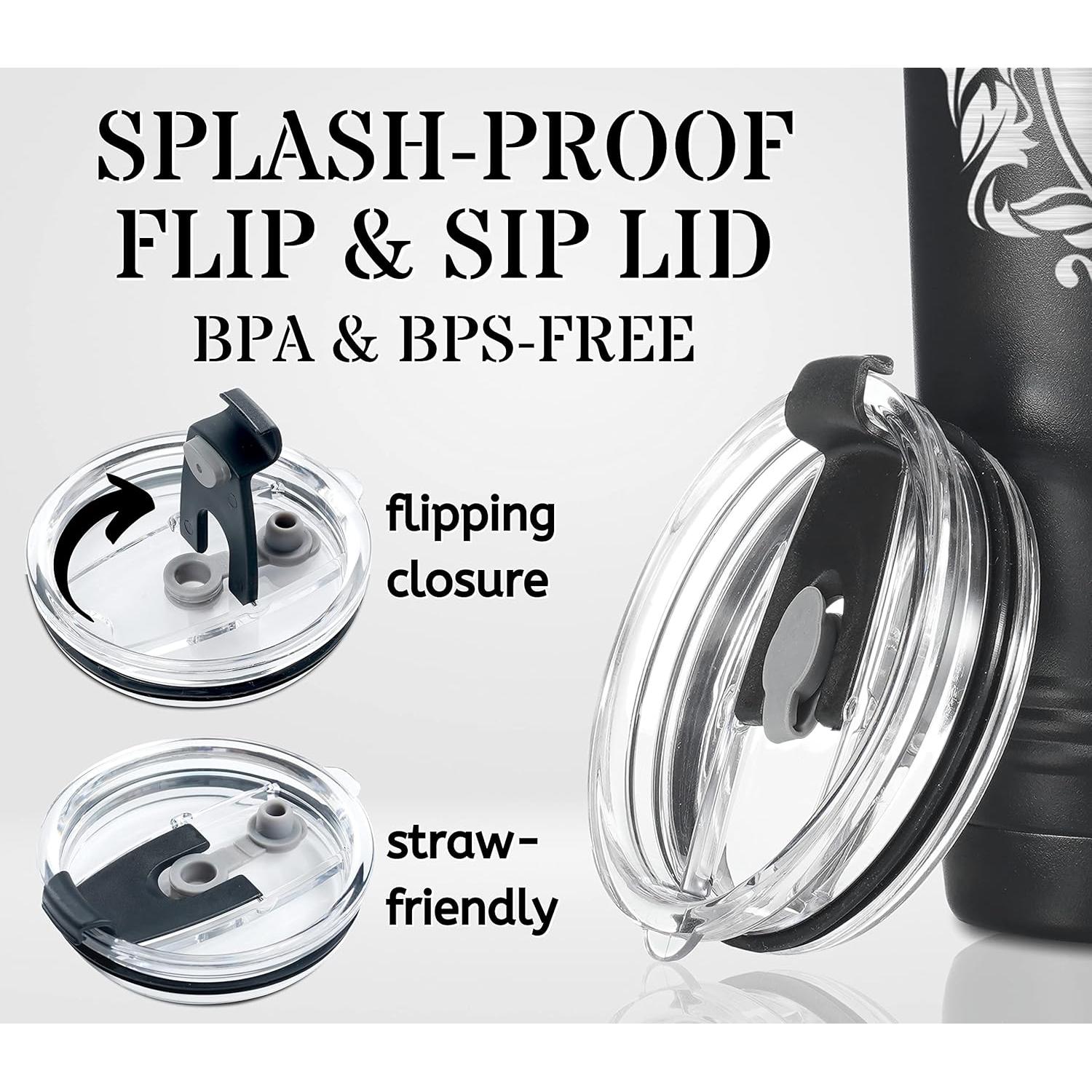 Taza de Viaje Personalizada Onebttl 590ml con Inicial H