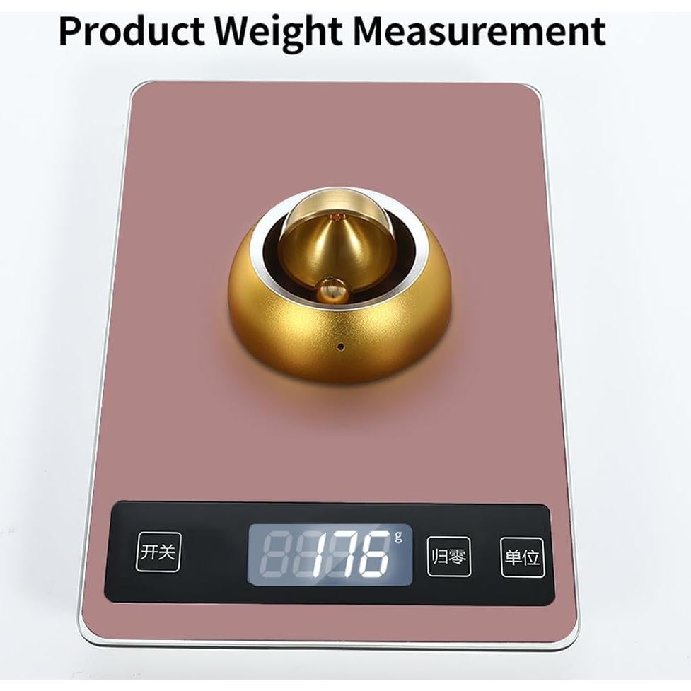 Campana de Timbre Decorativa Meowlian Oro 10,59x10,31cm