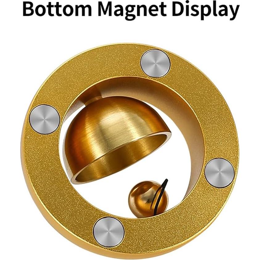 Campana de Timbre Decorativa Meowlian Oro 10,59x10,31cm