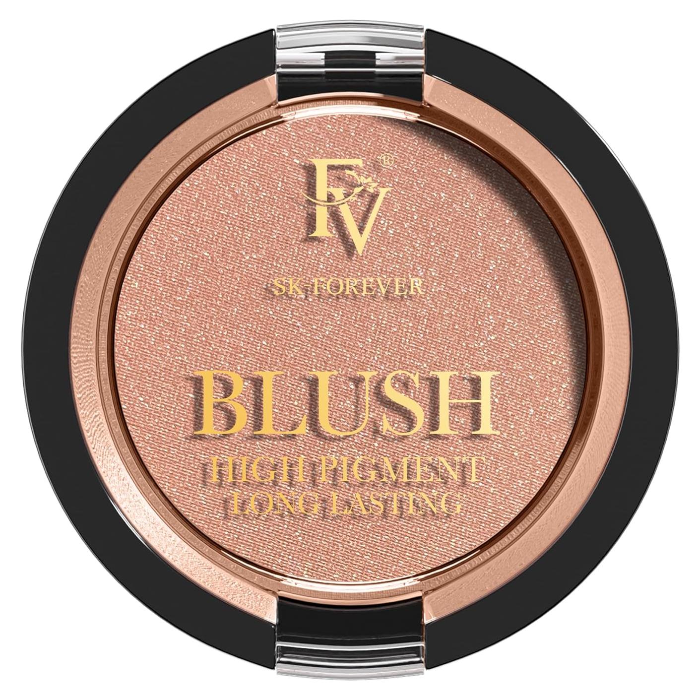 Rubor en Polvo FV Brillo Nude 4.8 g - Larga Duración y Resistente