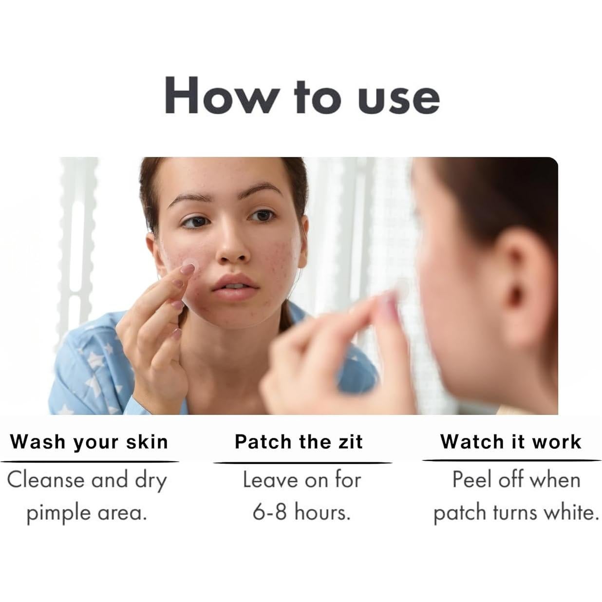 Parche Hidrocoloide para Acné - Ácido Salicílico - 81 Unidades