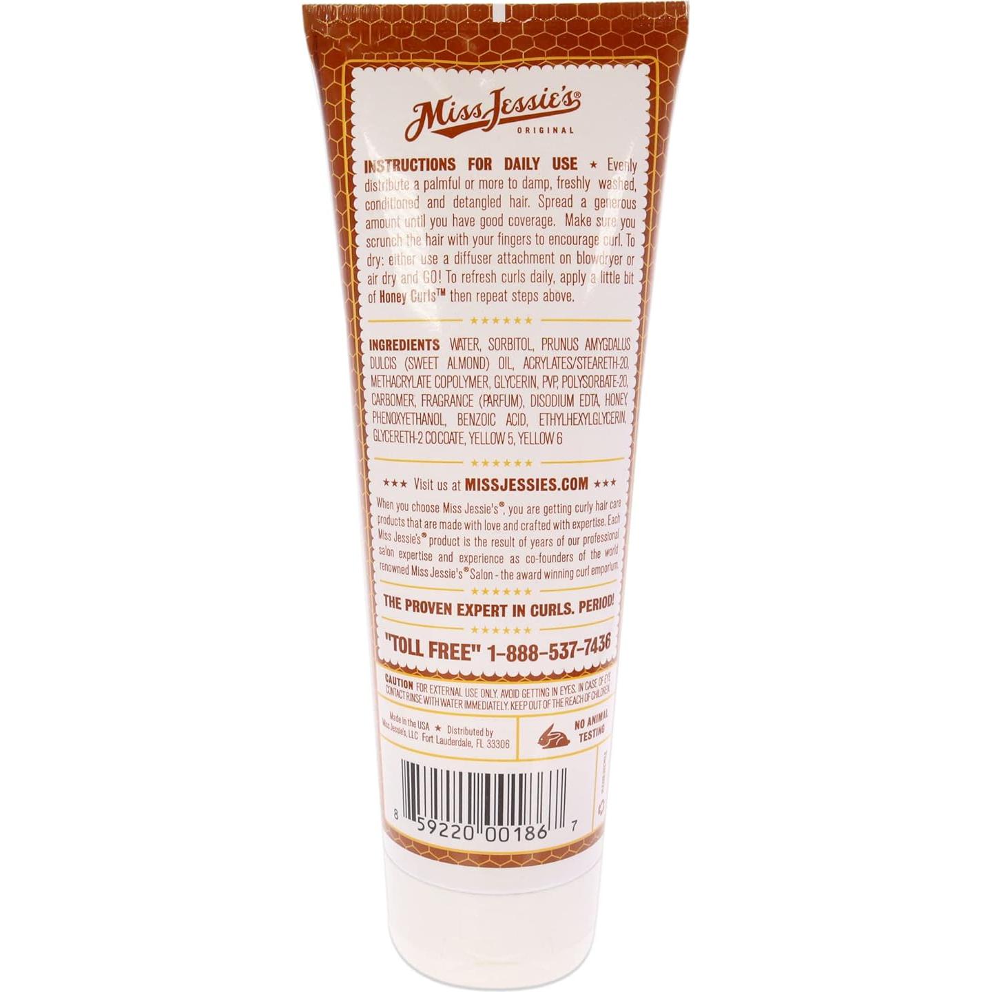 Emulsión para Cabello Miss Jessie's Honey Curls 240 g