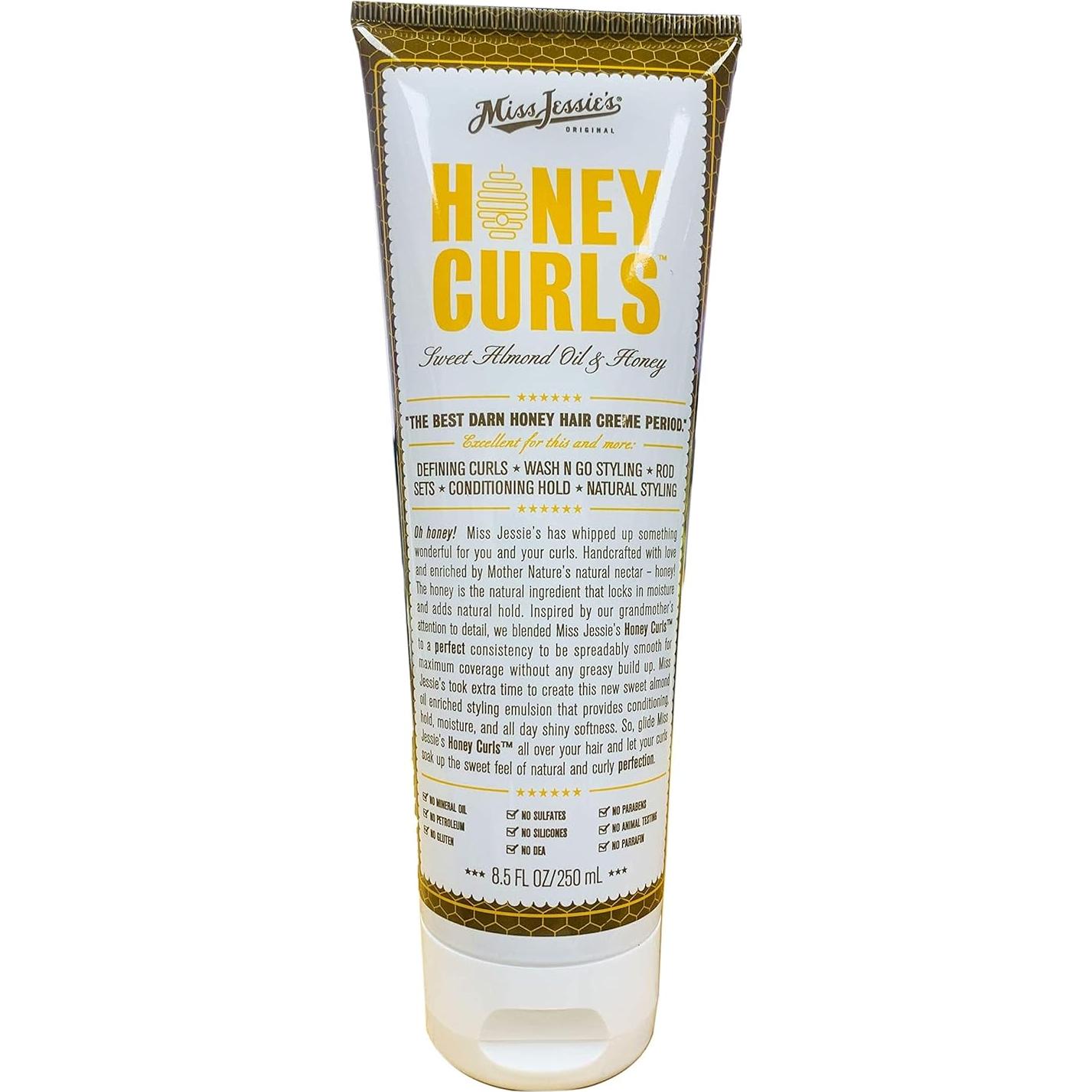Emulsión para Cabello Miss Jessie's Honey Curls 240 g
