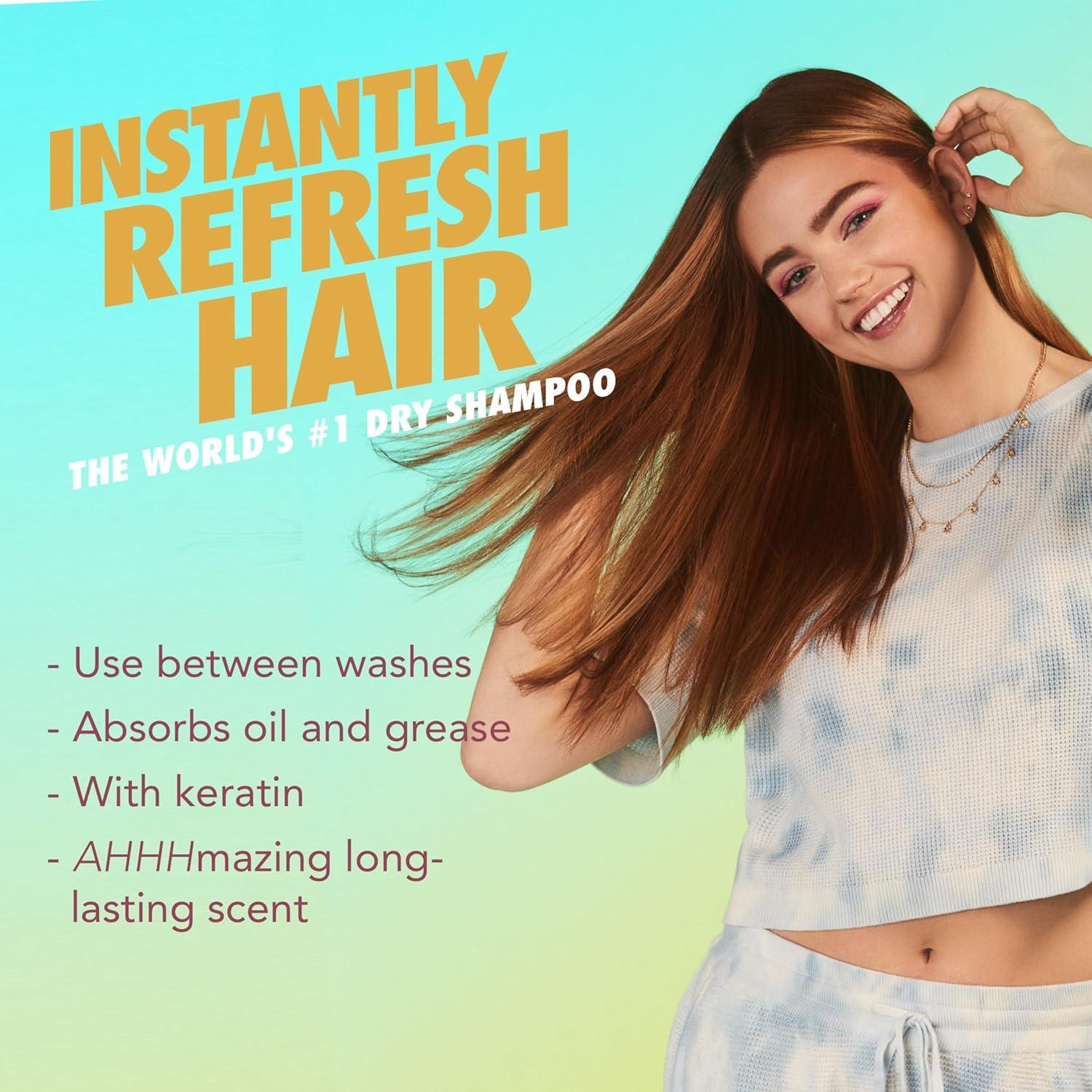 Champú Seco Batiste Rubio 162 g - Refresca y Absorbe Aceite