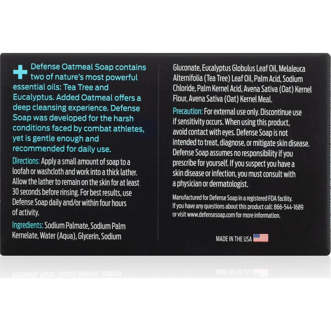 Jabón Natural en Barra Defense Soap - Set de 3 Variedades