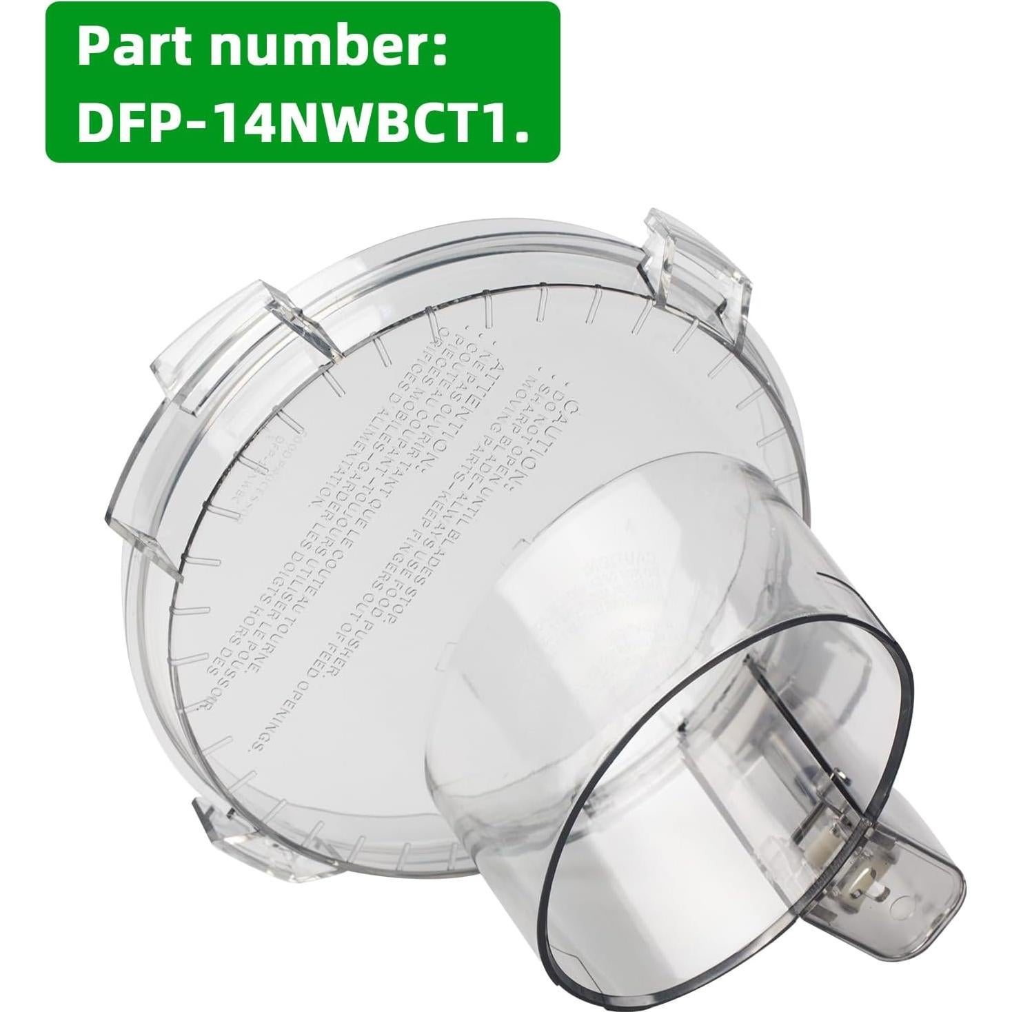 Tapa de Tazón de Repuesto Wosijm DFP-14NWBCT1 4 Lengüetas