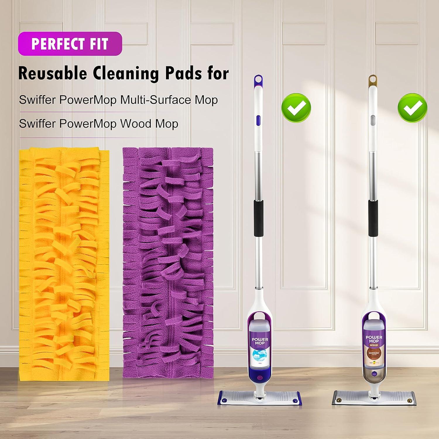 Almohadillas de recambio Swiffer PowerMop 4 unidades Microfibra
