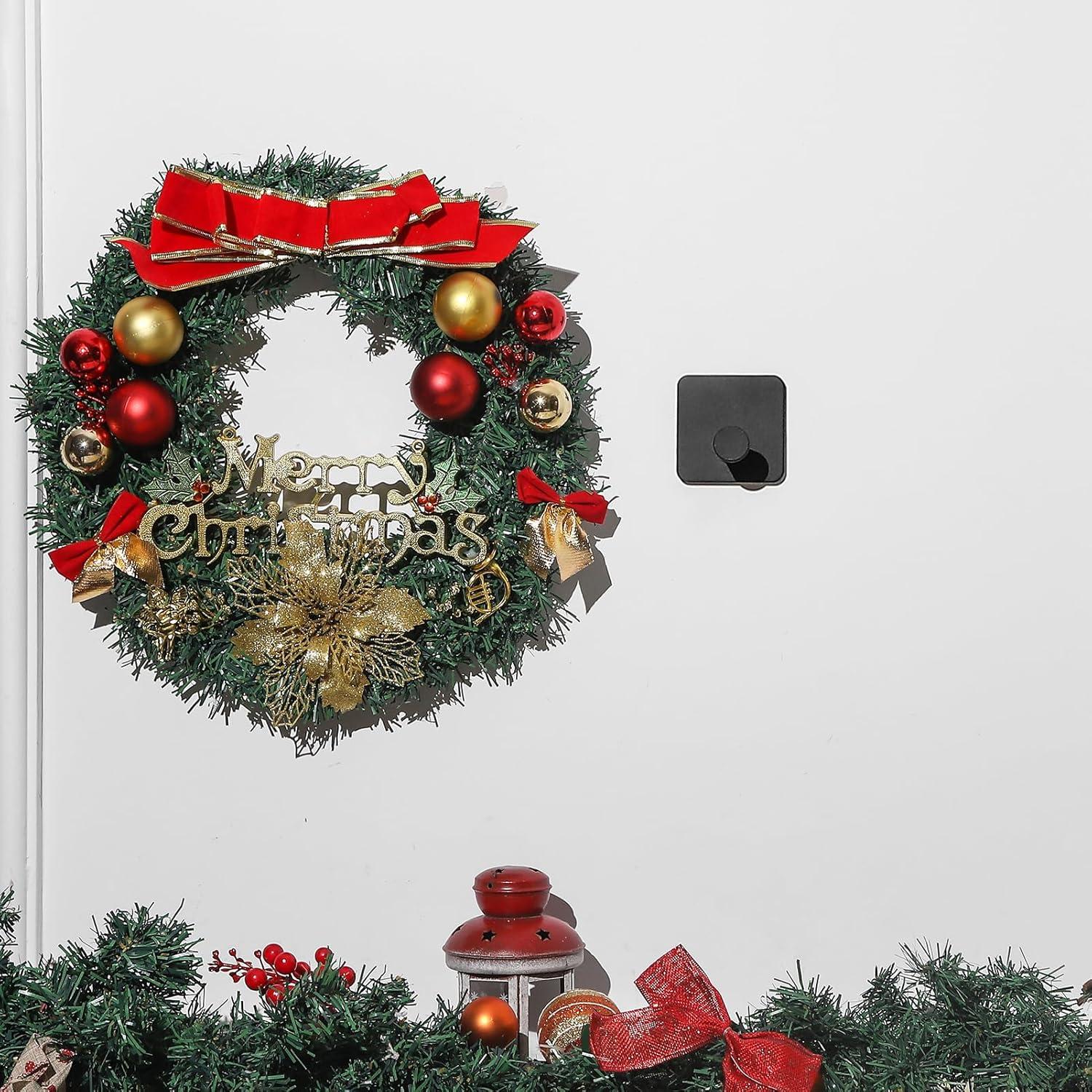 Ganchos Adhesivos Paoli Alta Resistencia 4PC Negro