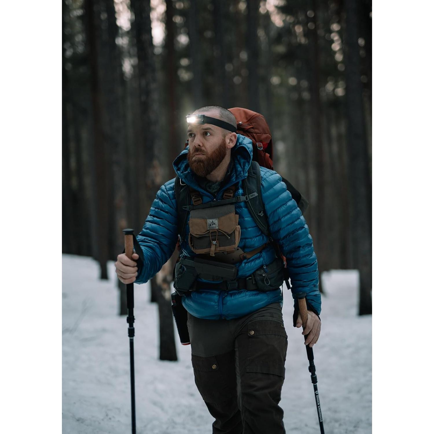 Linterna Frontal Princeton Tec Remix 450 Lúmenes Azul