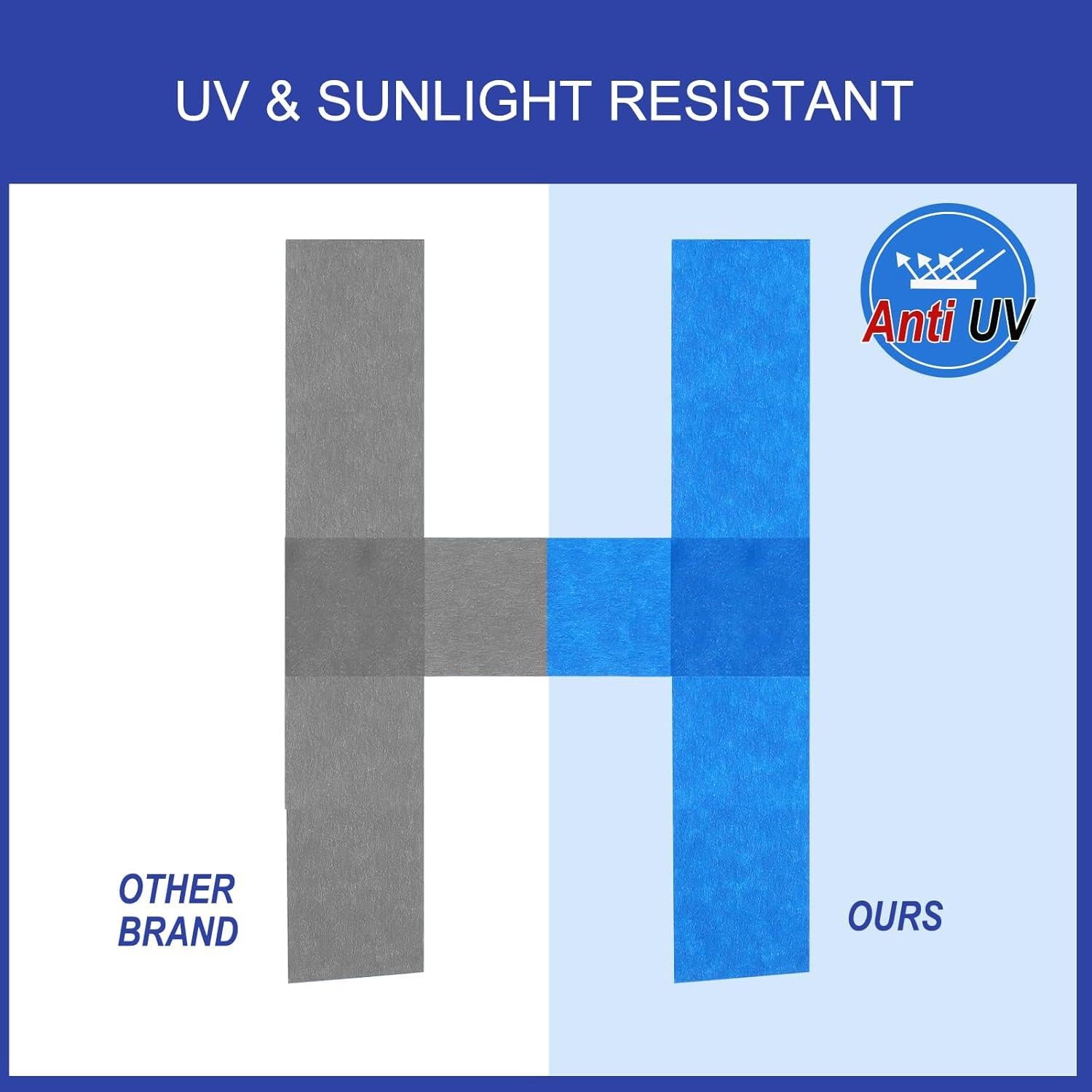 Cinta de Pintor Azul EFOK 1 Pulgada 20 Rollos 1005 Metros