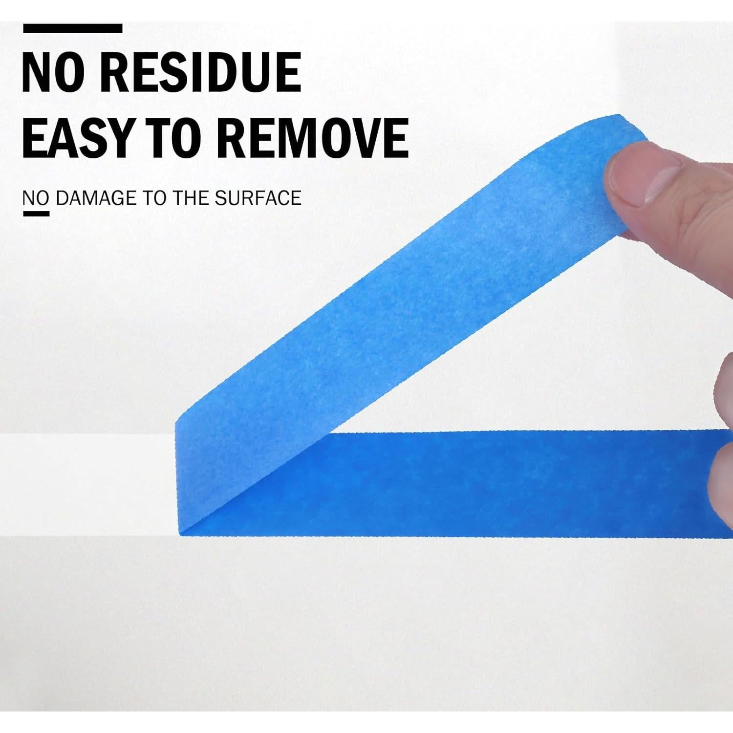 Cinta de Pintor Azul EFOK 1 Pulgada 20 Rollos 1005 Metros