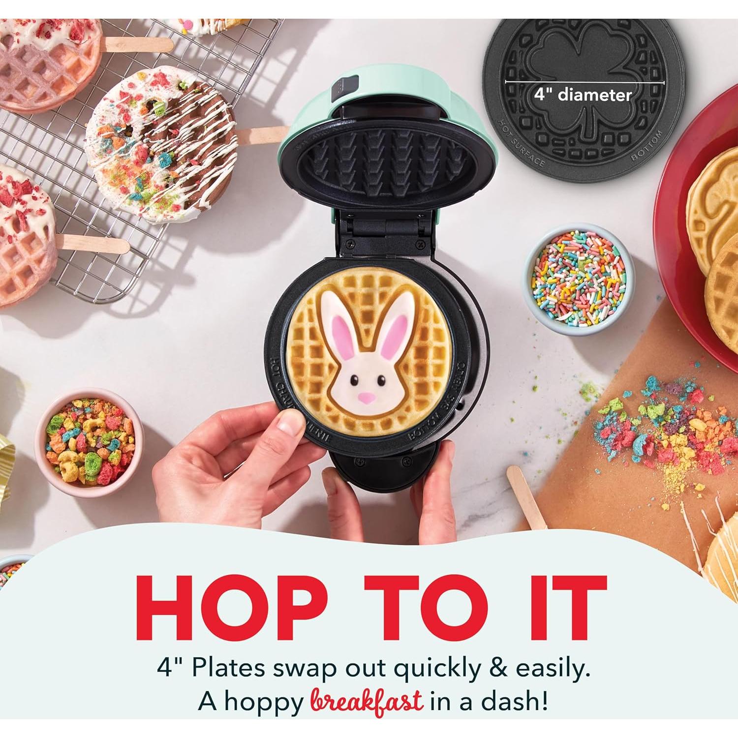 Placas Antiadherentes Removibles 10.16 cm DASH para Waffles