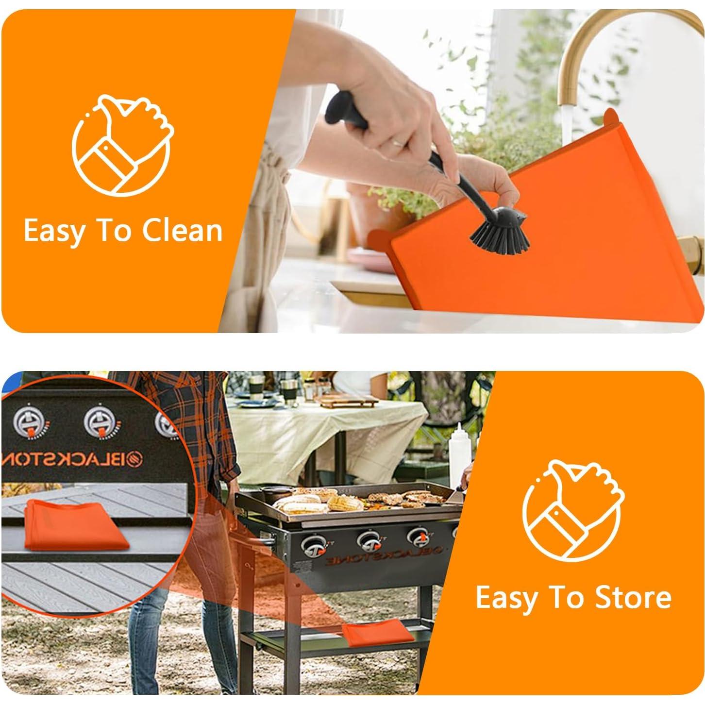 Tapete de Silicona 71 cm Blackstone + Espátula 40 cm