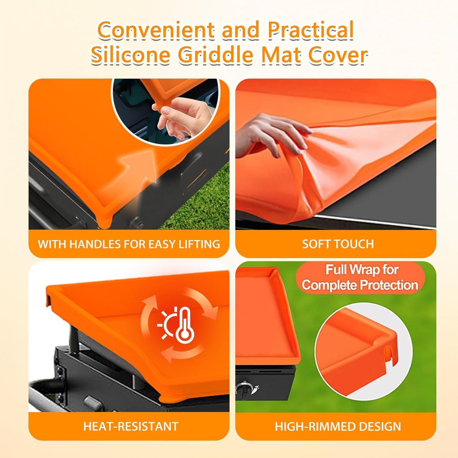 Tapete de Silicona 71 cm Blackstone + Espátula 40 cm