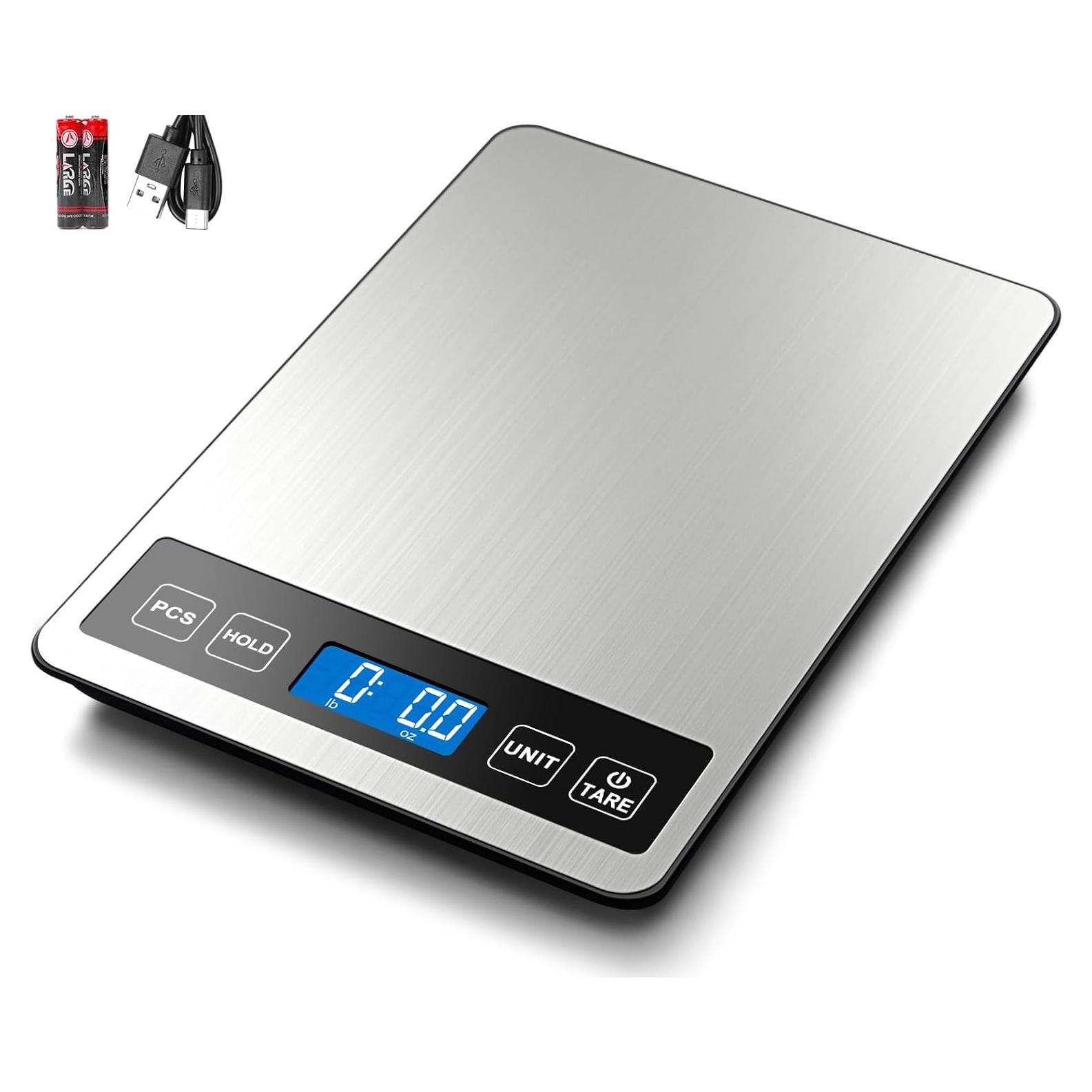 Báscula de Cocina Digital Fuzion K2025, 10kg, 7 Unidades