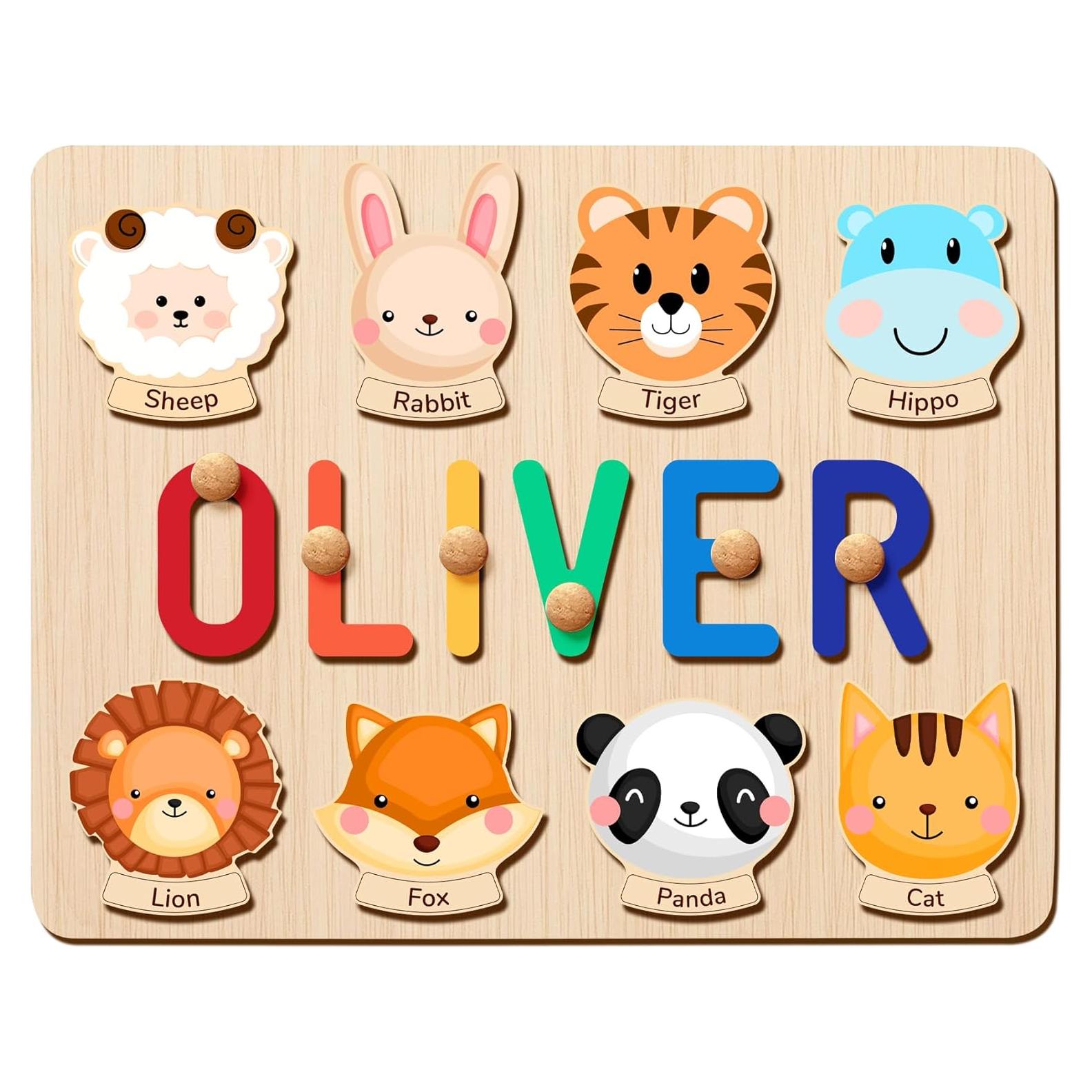 Rompecabezas de Madera Personalizado GifXify para Bebés