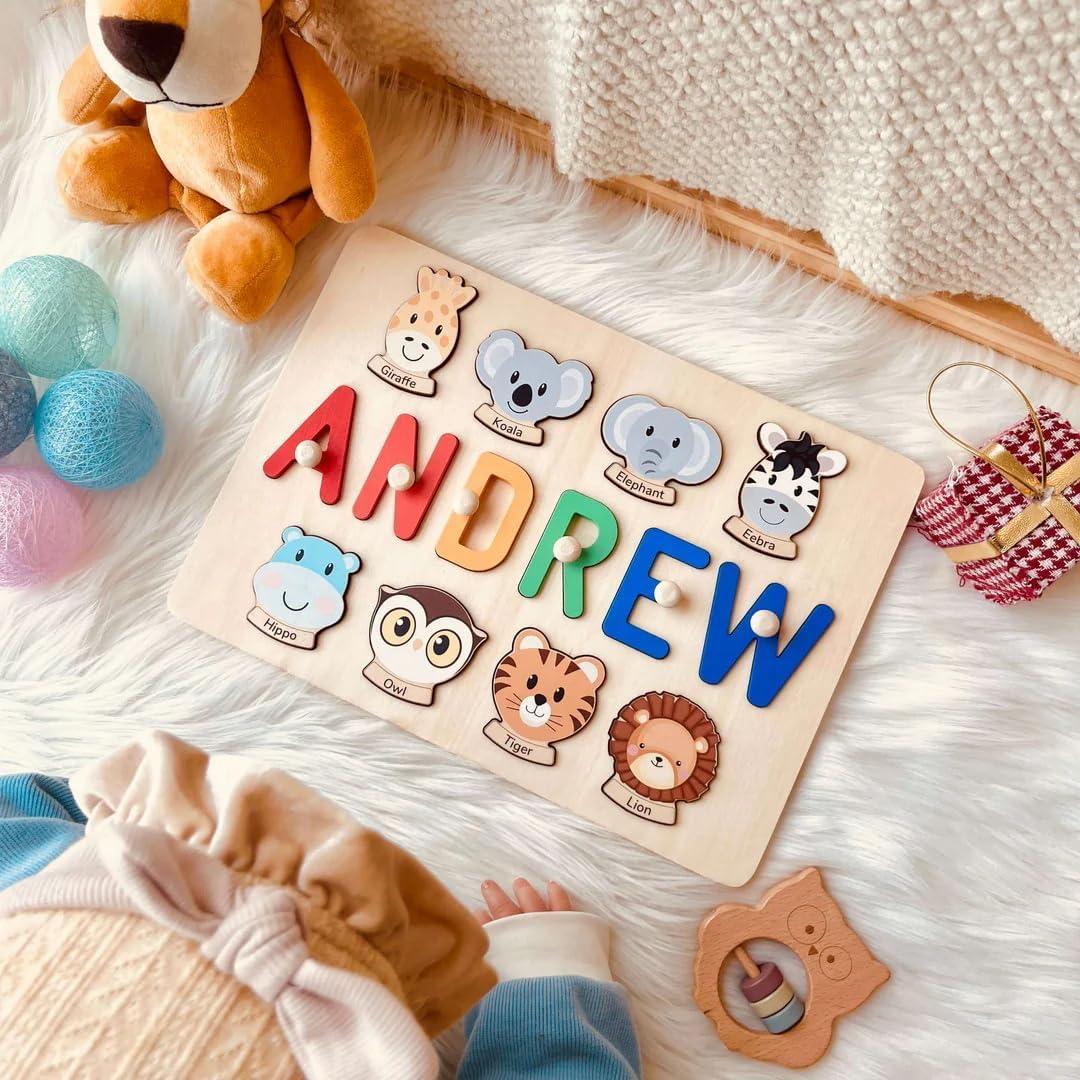 Rompecabezas de Madera Personalizado GifXify para Bebés
