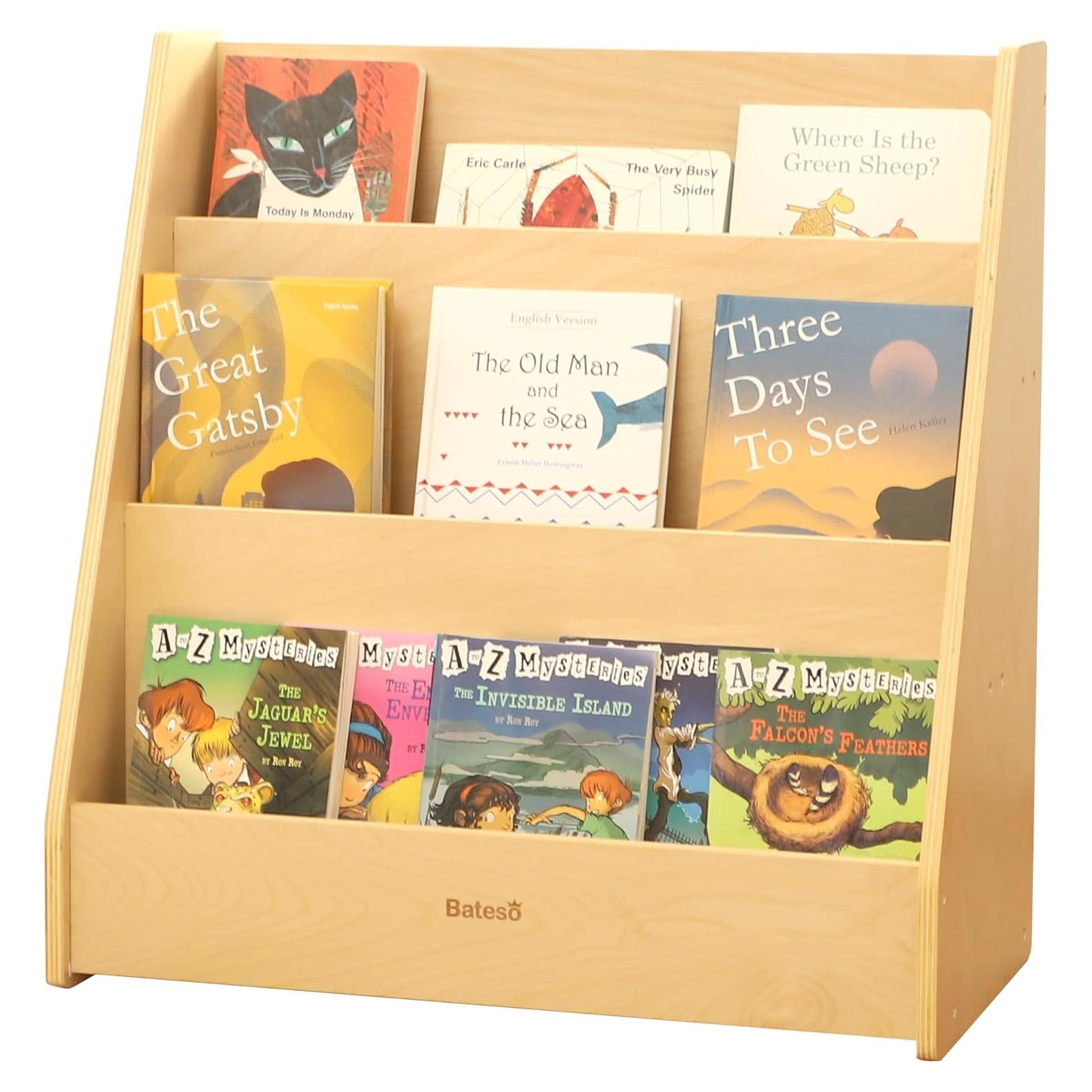 Estantería Montessori Bateso 3 Niveles Madera Infantil