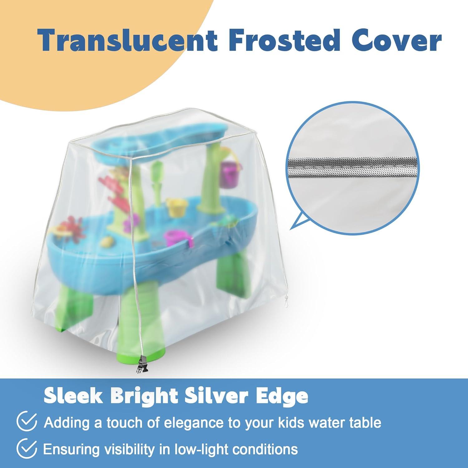 Cubierta de Mesa de Agua IndigoTempest9 para Niños - Frosted