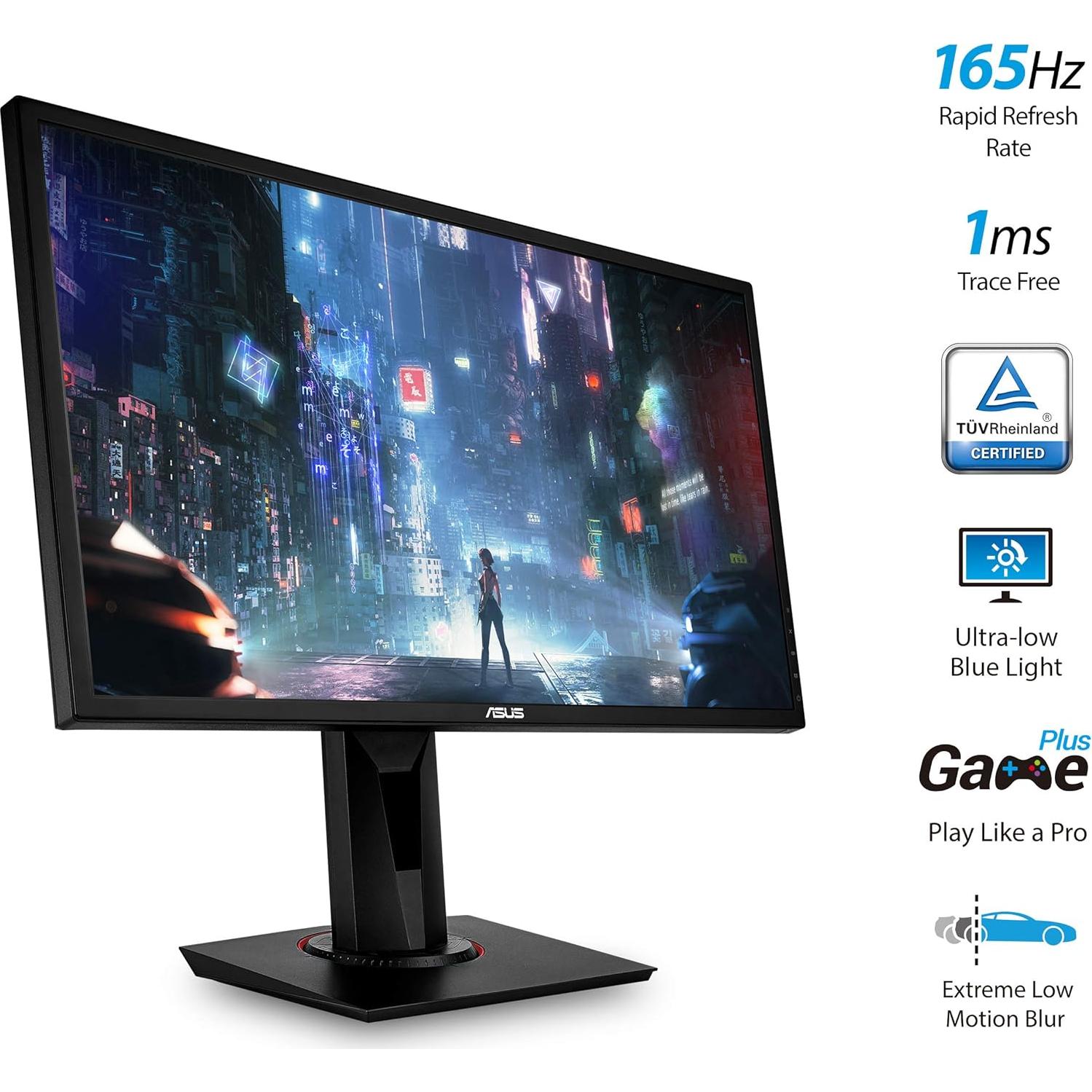 Monitor de Juegos ASUS VG248QG 24" G-SYNC 165Hz 1080p