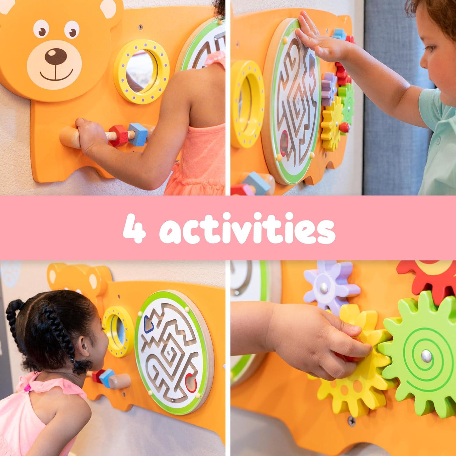 Panel de Actividad Oso Learning Advantage 94x35.6cm 18m+