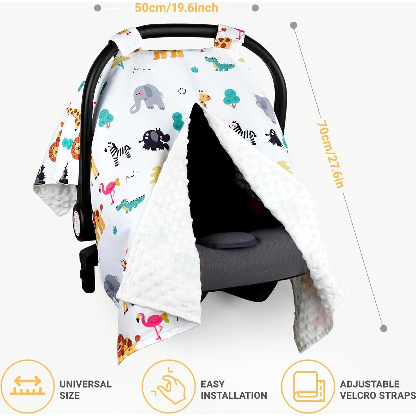 Funda para Asiento de Auto Metplus Animal World 2 en 1 Multiusos