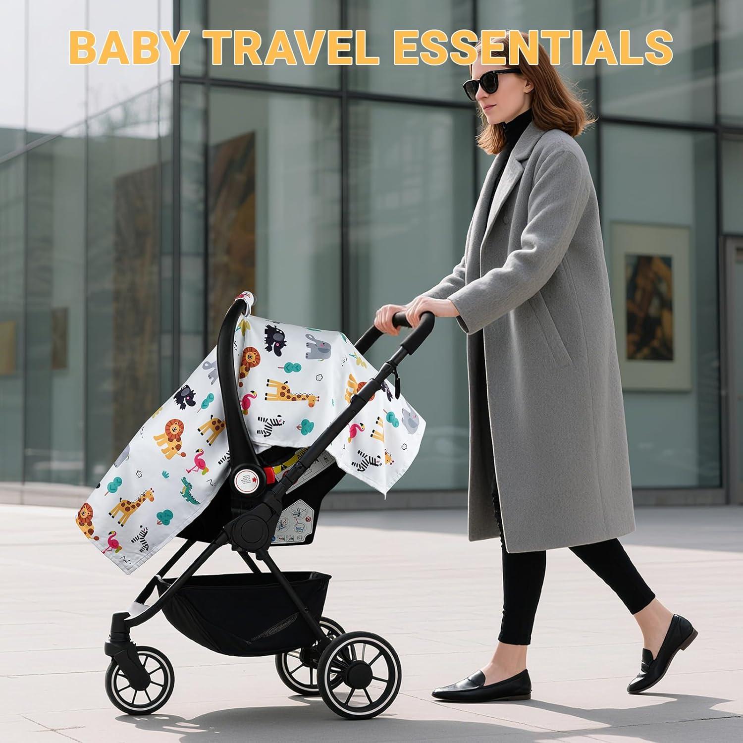 Funda para Asiento de Auto Metplus Animal World 2 en 1 Multiusos