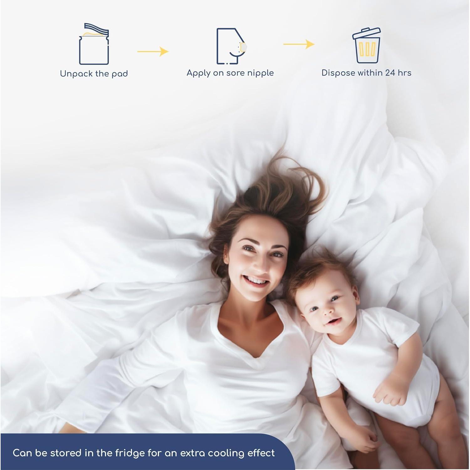 Almohadillas de Hidrogel para Senos First Days - 10 Unidades