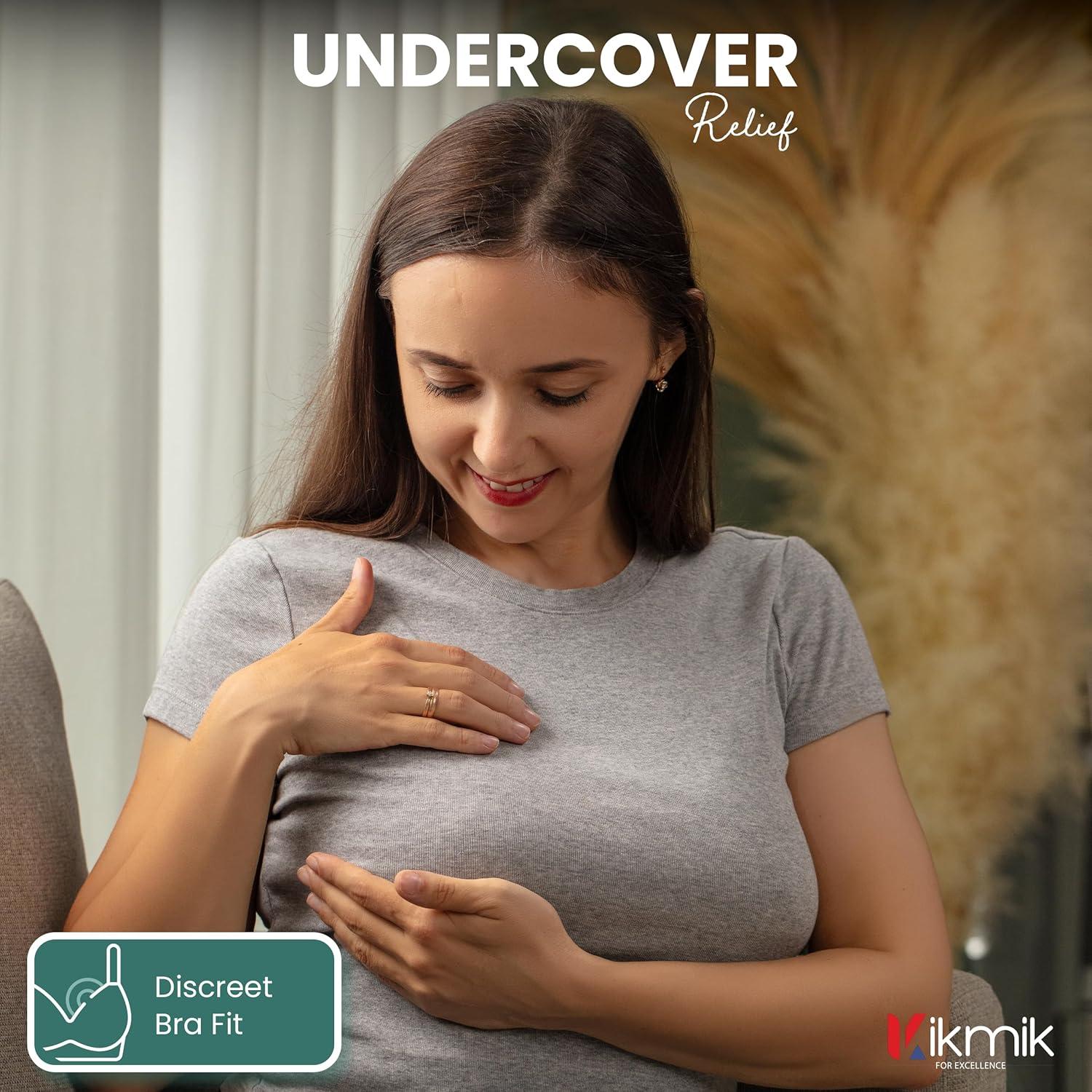 Copas de Lactancia de Plata 999 O-Feel Grande - Alivio y Protección