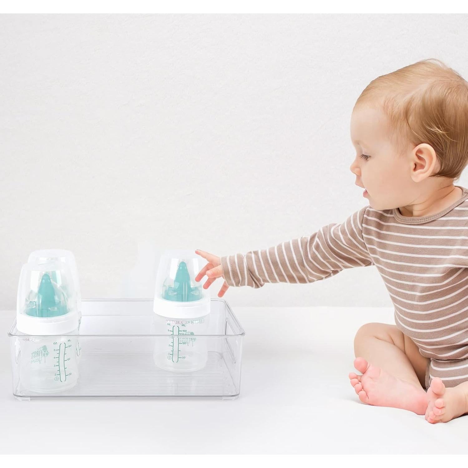 Organizador de Botellas para Bebés YeeBeny - Almacenamiento Plástico 27.4x16.4x8.2 cm