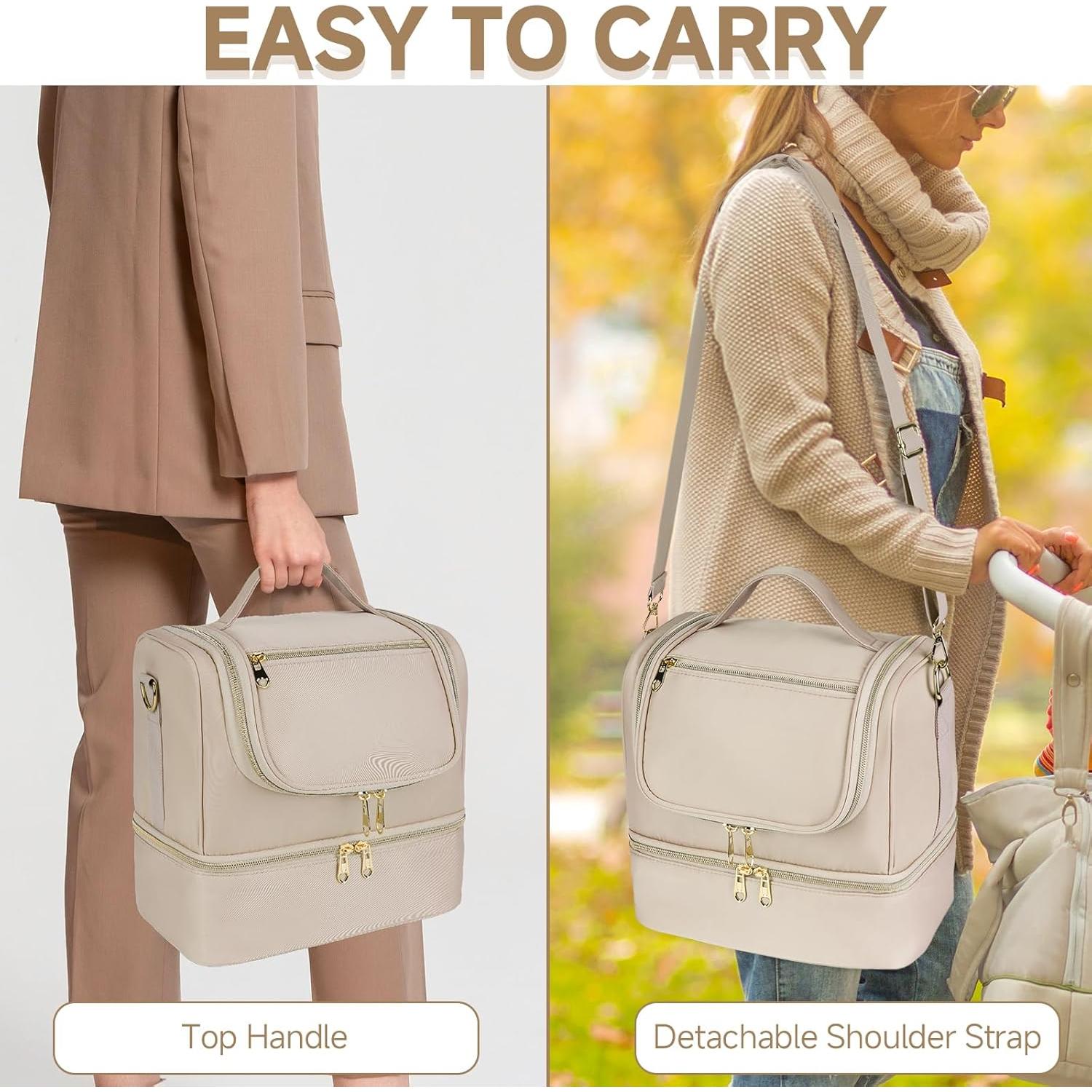 Bolsa Enfriadora de Leche Materna Portátil J-Breast Pump Albaricoque