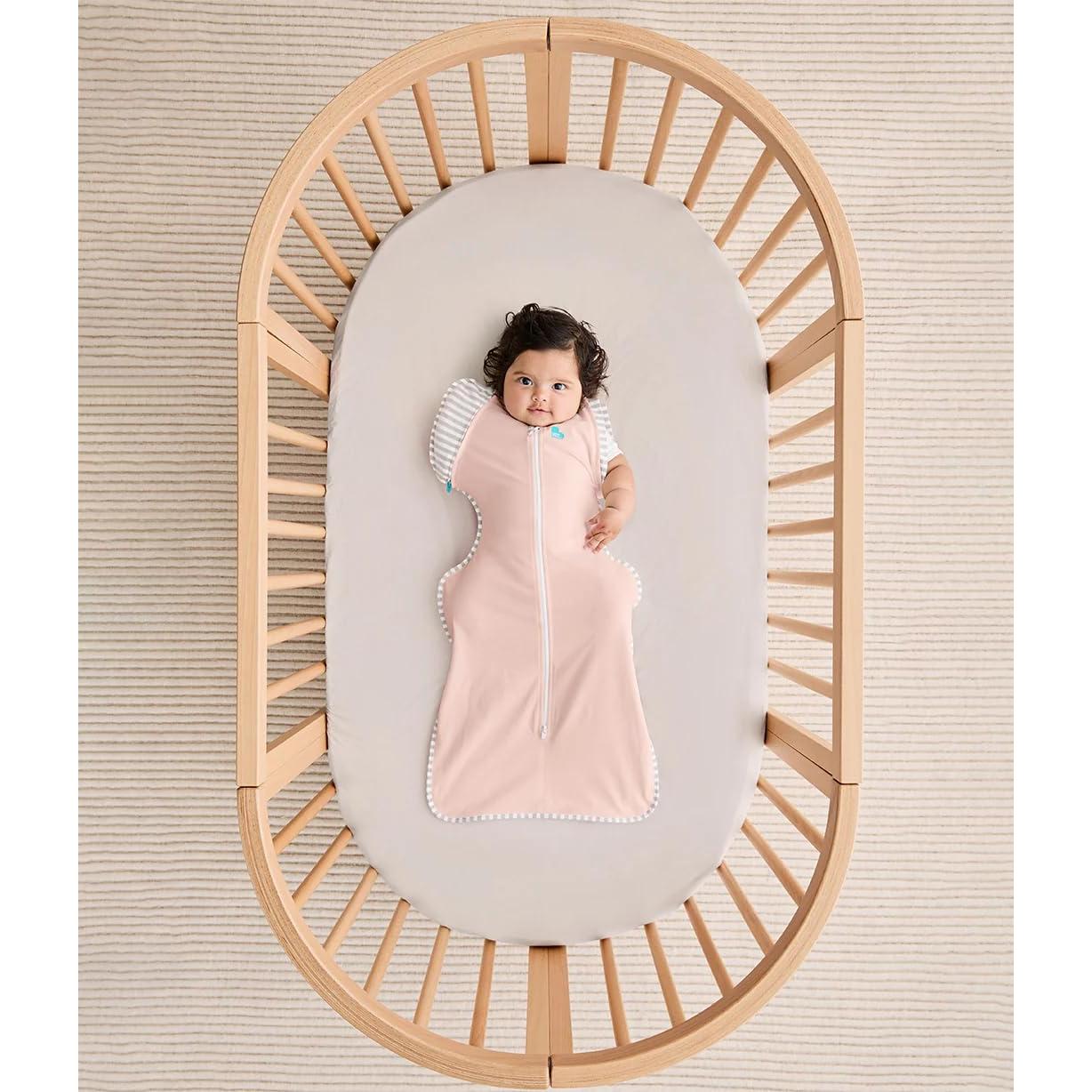 Bolsa de Transición Swaddle Up Love to Dream - Rosa Claro - Grande (8.5-11kg) - Algodón Ligero