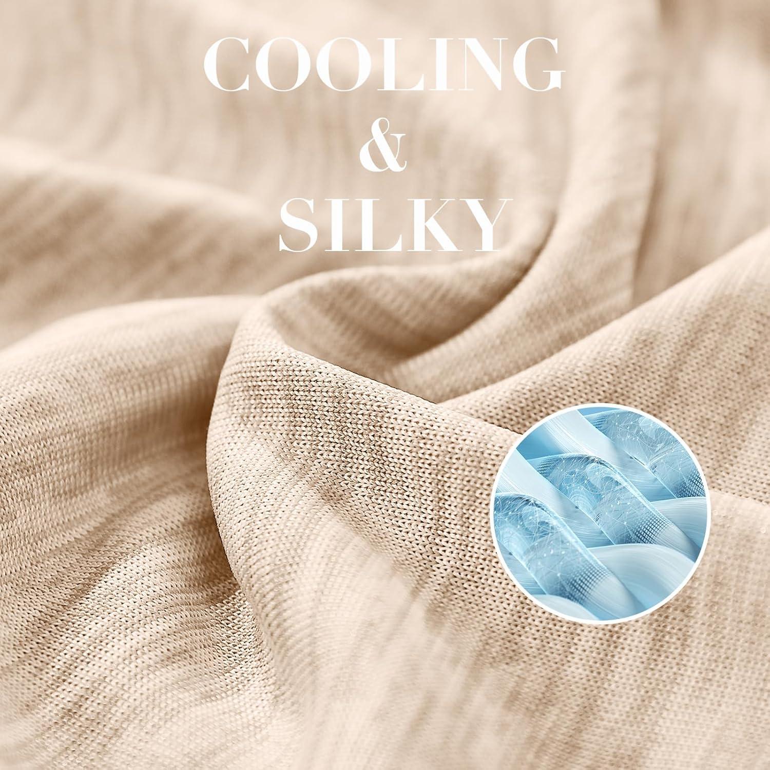 Manta Refrigerante LUXEAR 130x170cm Q-Max >0.5 Beige