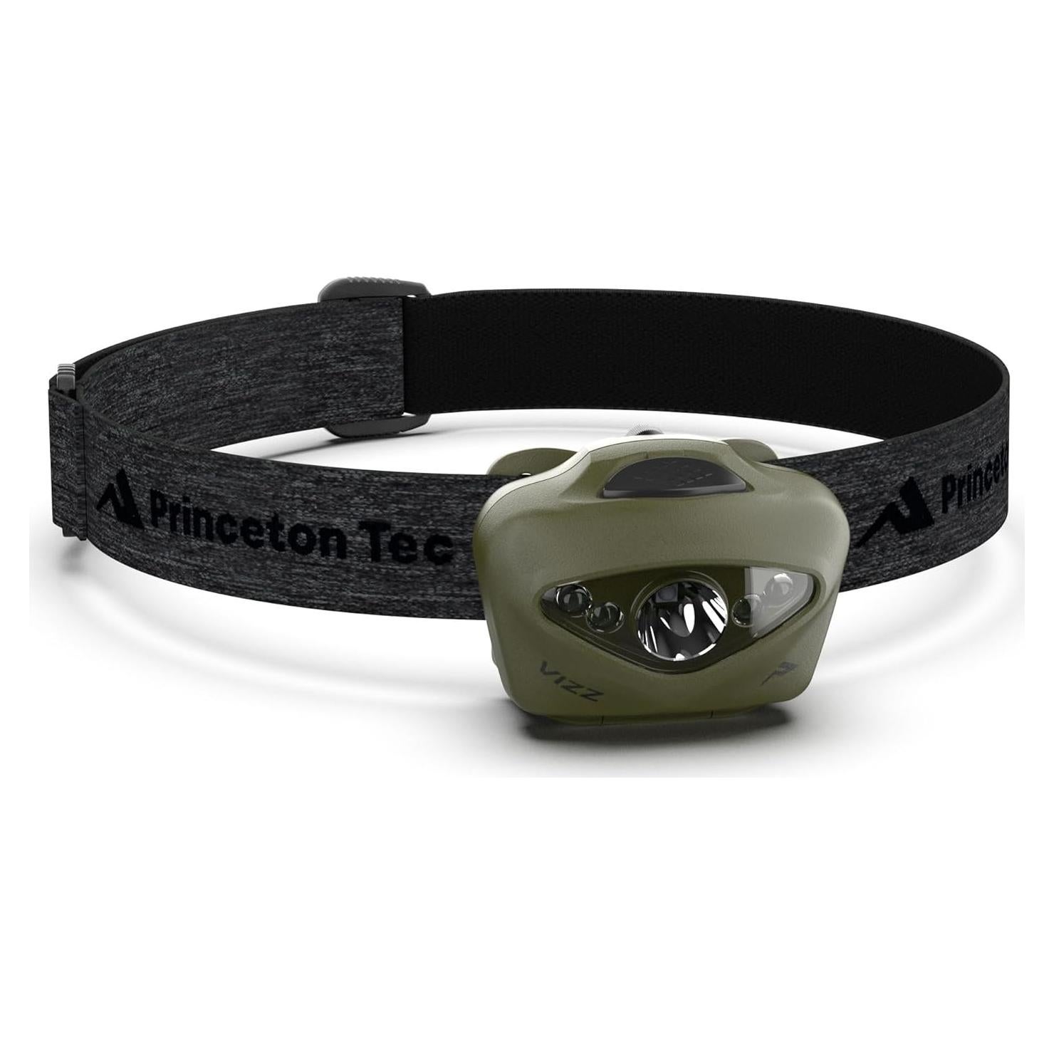 Linterna Frontal Princeton Tec Vizz 550 Lúmenes Verde LED