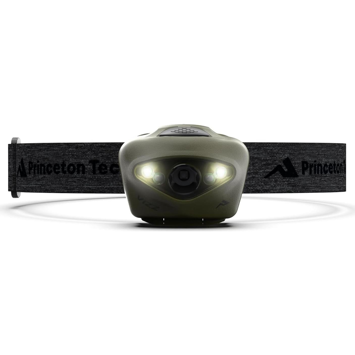 Linterna Frontal Princeton Tec Vizz 550 Lúmenes Verde LED